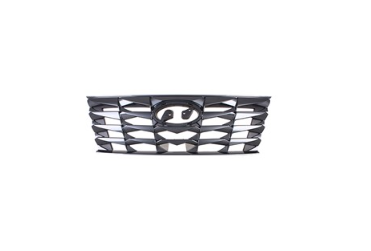 HYUNDAI TUCSON 2022-2024 — FRONT GRILLE; PTD DARK GRAY; W/O CAMERA; ESSENTIAL/PREFERRED; 2022-2024