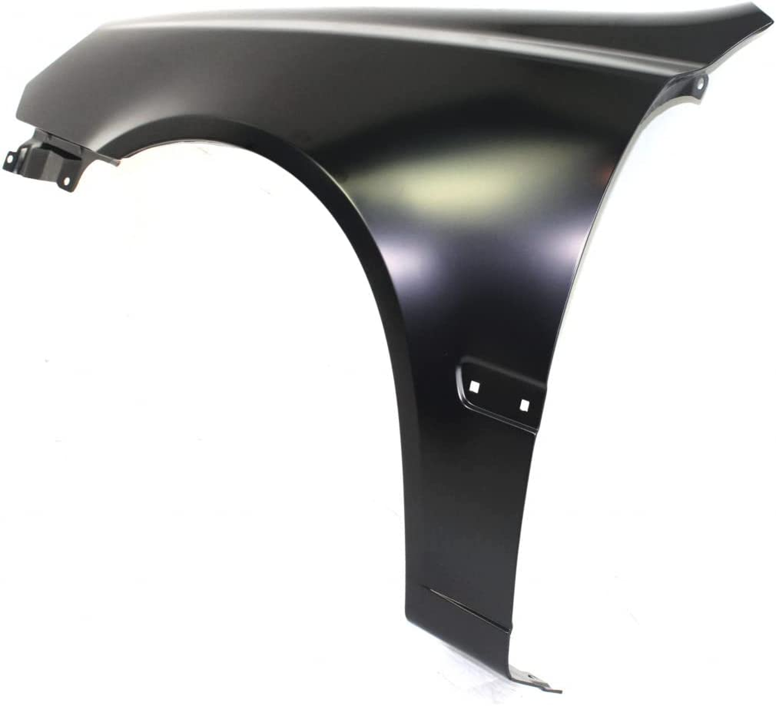 HY1240132 hyundai accent 2006 front left fender without rocker moulding hole hy1240132 3