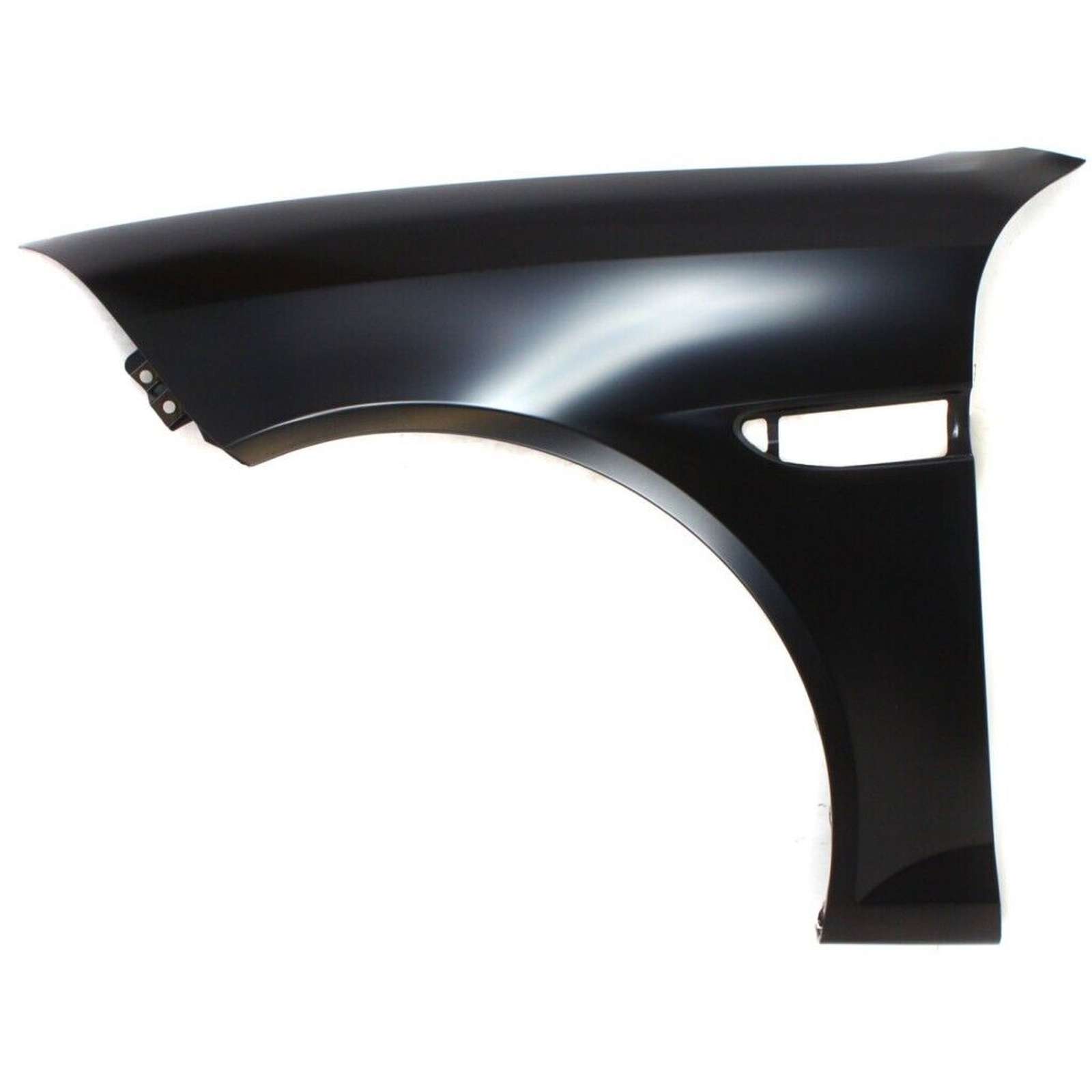 HY1240143 hyundai tiburon 2007 2008 front left fender with side mldg hole steel hy1240143 2