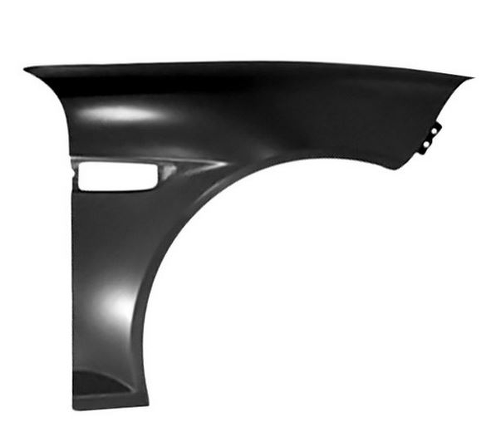HY1241143 hyundai tiburon 2007 2008 front right fender with s mldg ho steel hy1241143 1