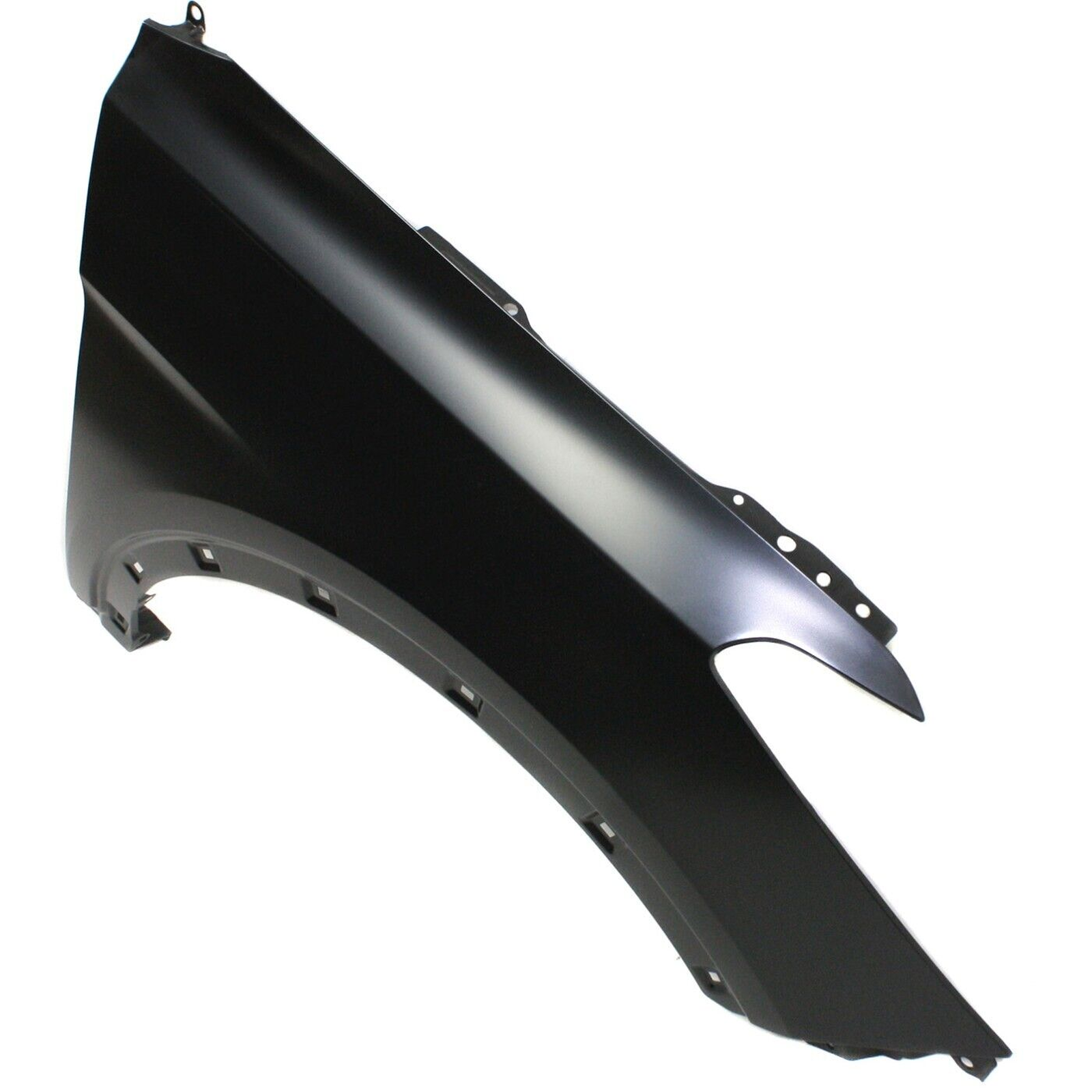 HY1241160 hyundai santa fe 2013 2018 front right fender without side lamp hole steel gls l 3