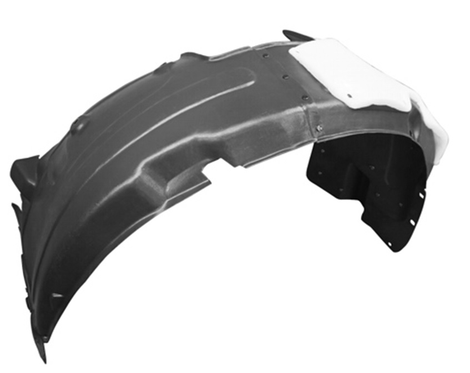 HY1248139 hyundai tucson 2014 2015 front left fender liner hy1248139 1