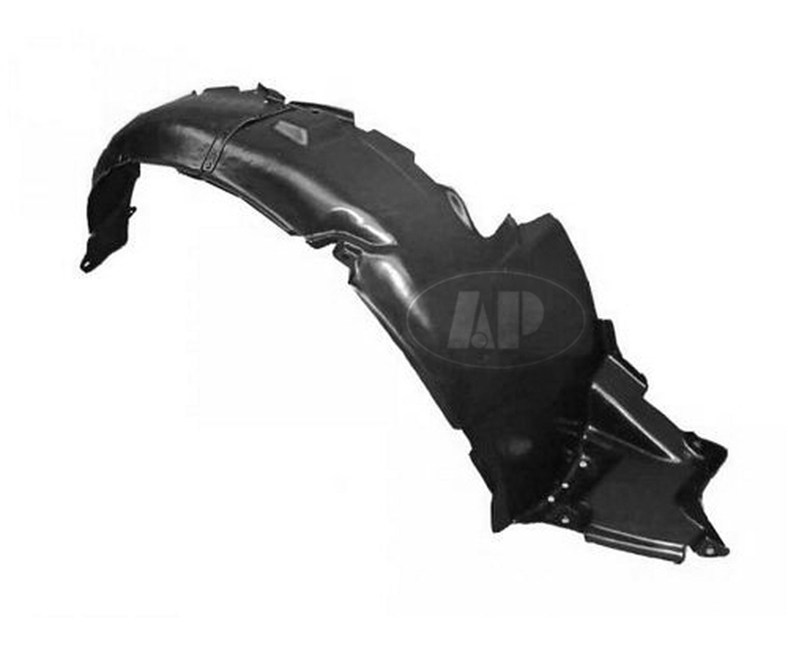 HY1251109 hyundai tiburon 2005 2006 front right fender liner hy1251109 1