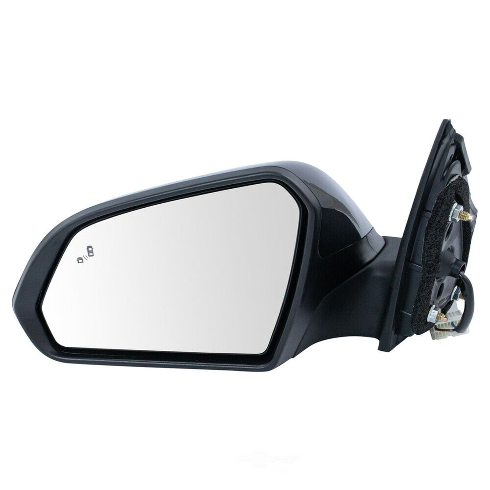 HY1320237 hyundai sonata 2018 2019 left side mirror power textured with blind spot hy13202 2