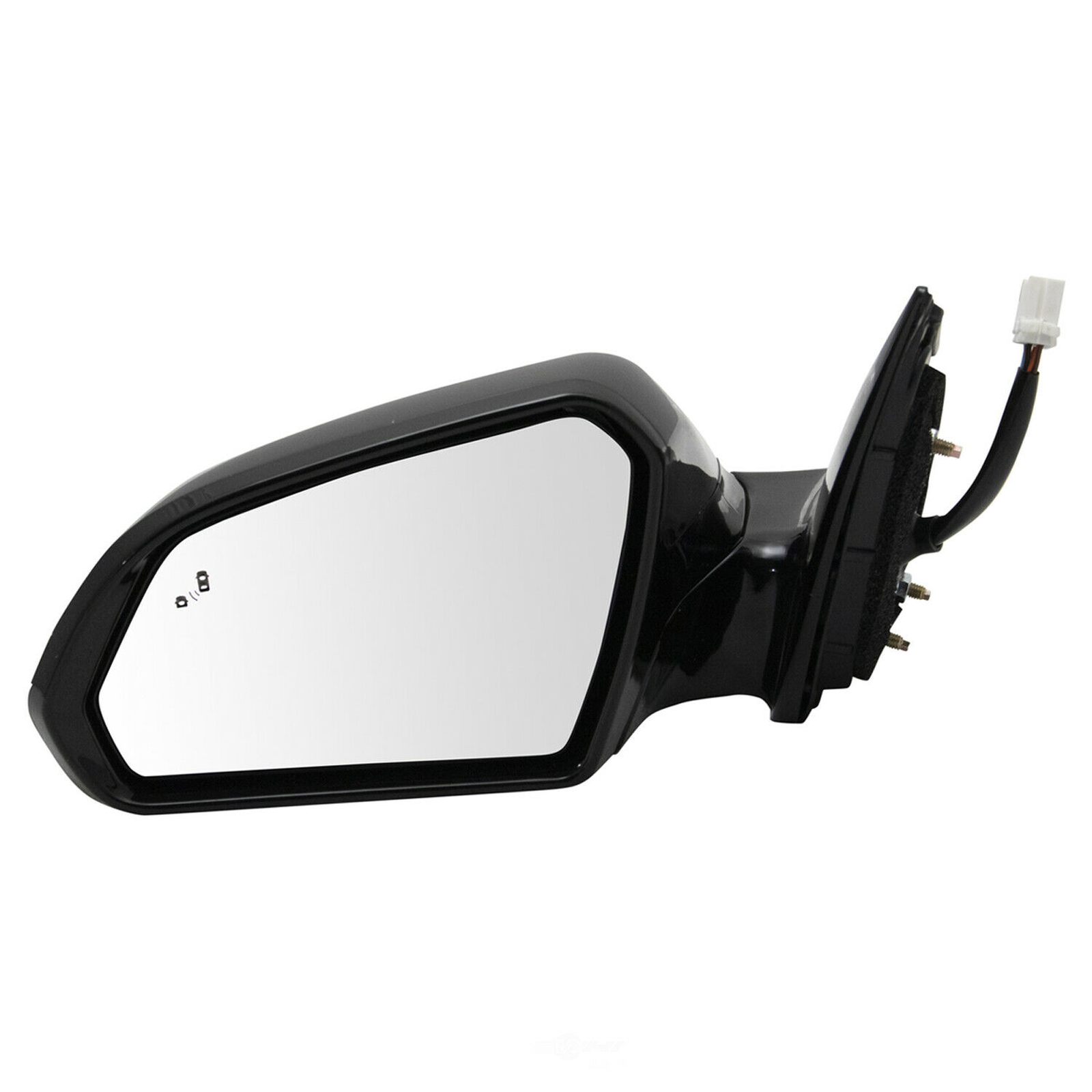 HY1320240 hyundai sonata 2018 2019 left side mirror power ptm base with blind spot signal  1