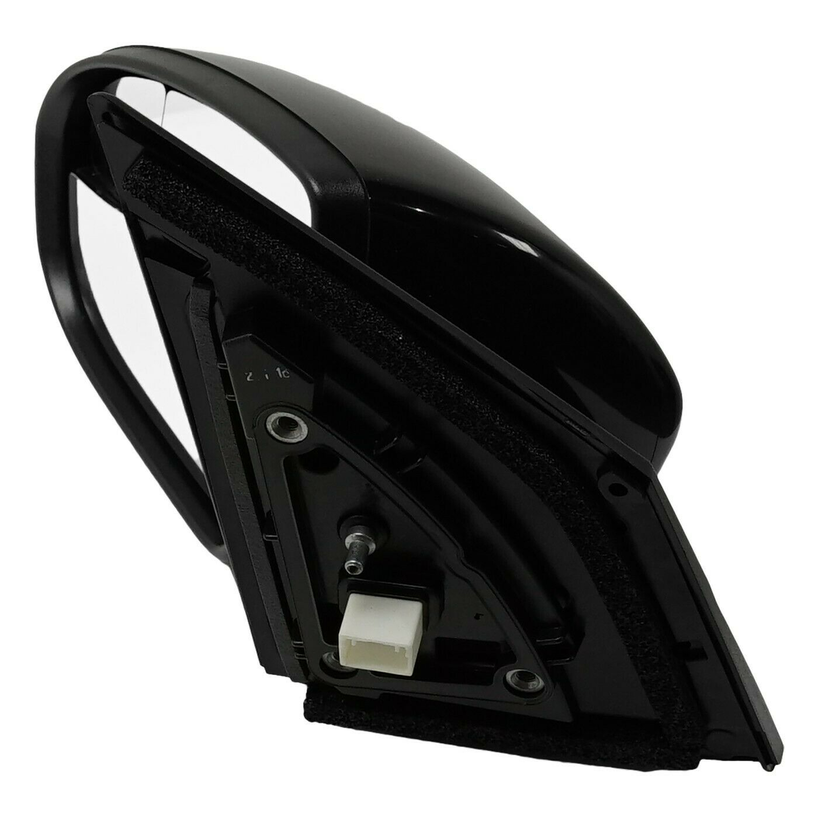 HY1320247 hyundai tucson 2016 2018 left side mirror power ptm htd with spotter mirror turn 4