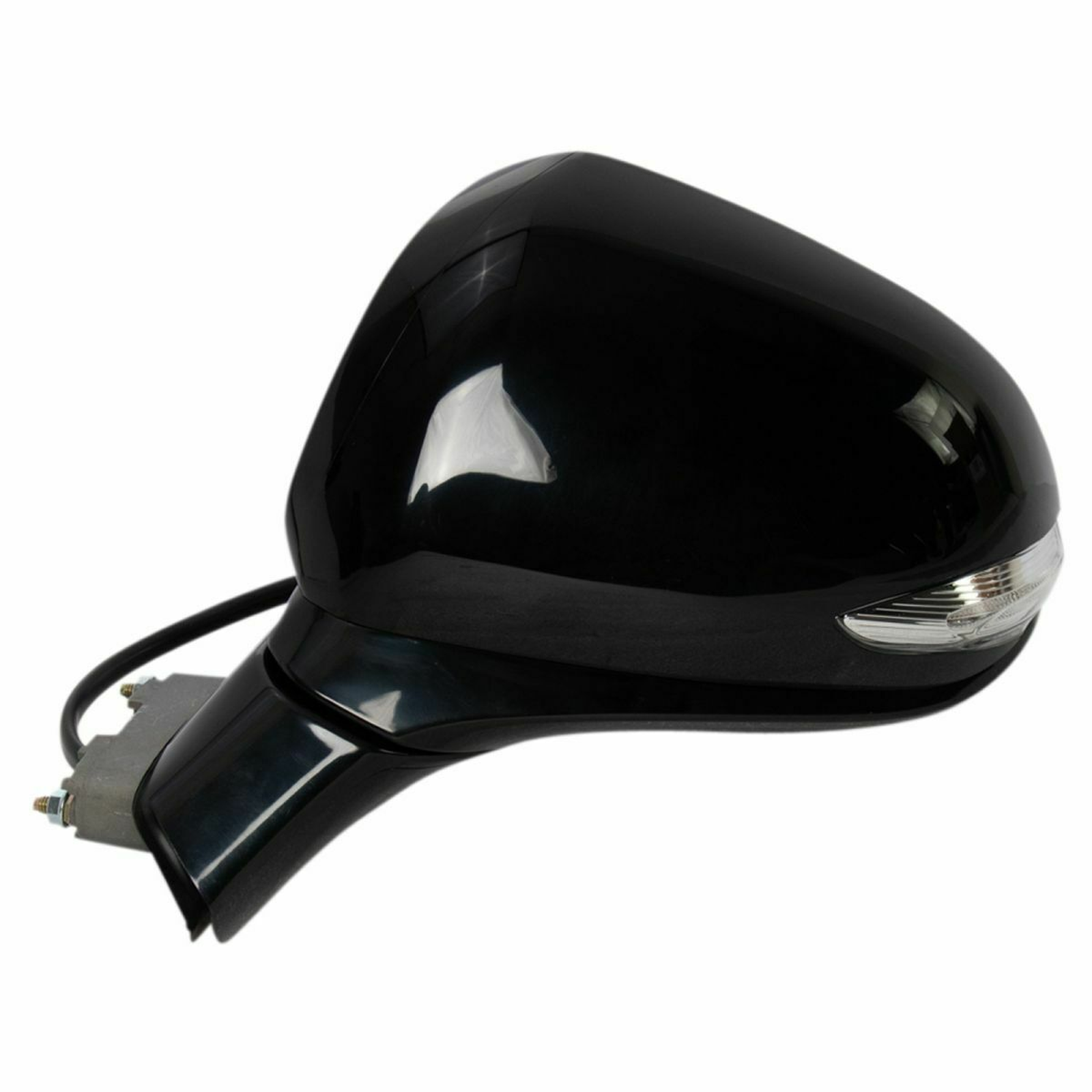 HY1320264 hyundai santa fe 2019 2020 left side mirror power ptm htd with signal blind spot 3