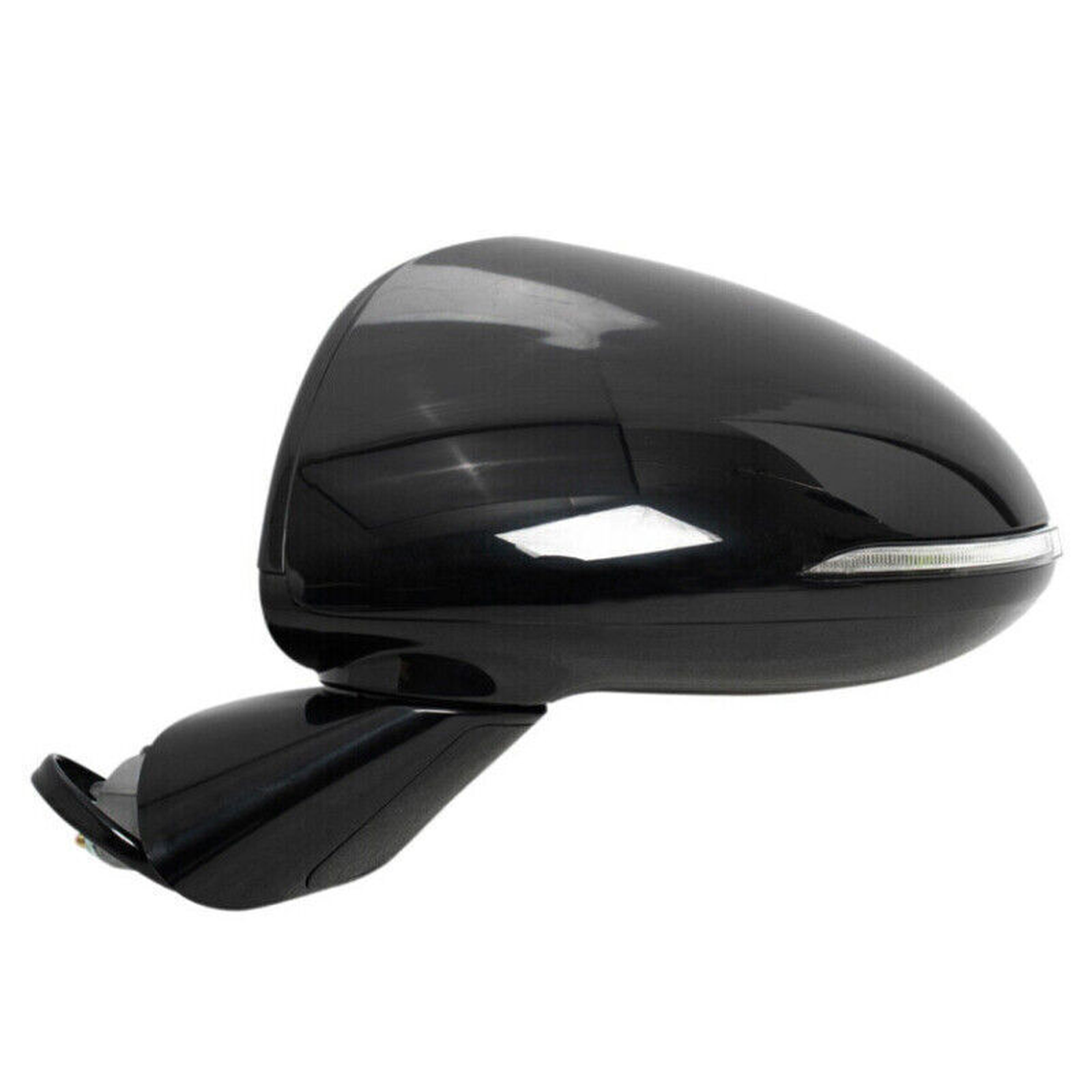 HY1320273 hyundai sonata 2020 2023 left side mirror power gloss black n line sel plus sprt 1