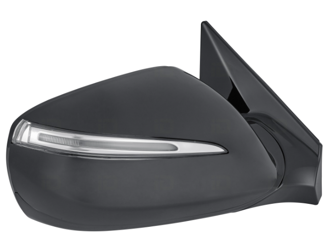 HYUNDAI SANTA FE 2013-2018 — MIRROR RH; POWER/BLIND DETECTION/HEATED/TURN SIGNAL; FE (6-7 SEATER)/XL 2013-2016
