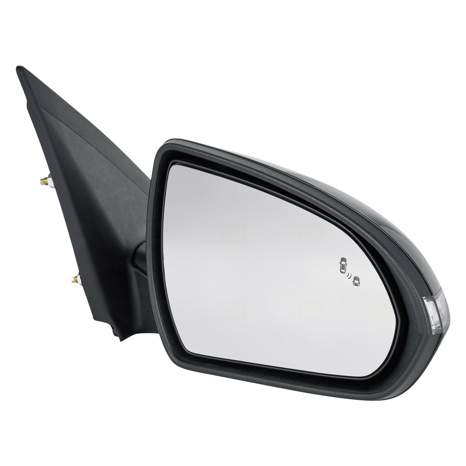 HY1321227 hyundai elantra 2017 2018 right side mirror power htd manual fold with blind spo 2