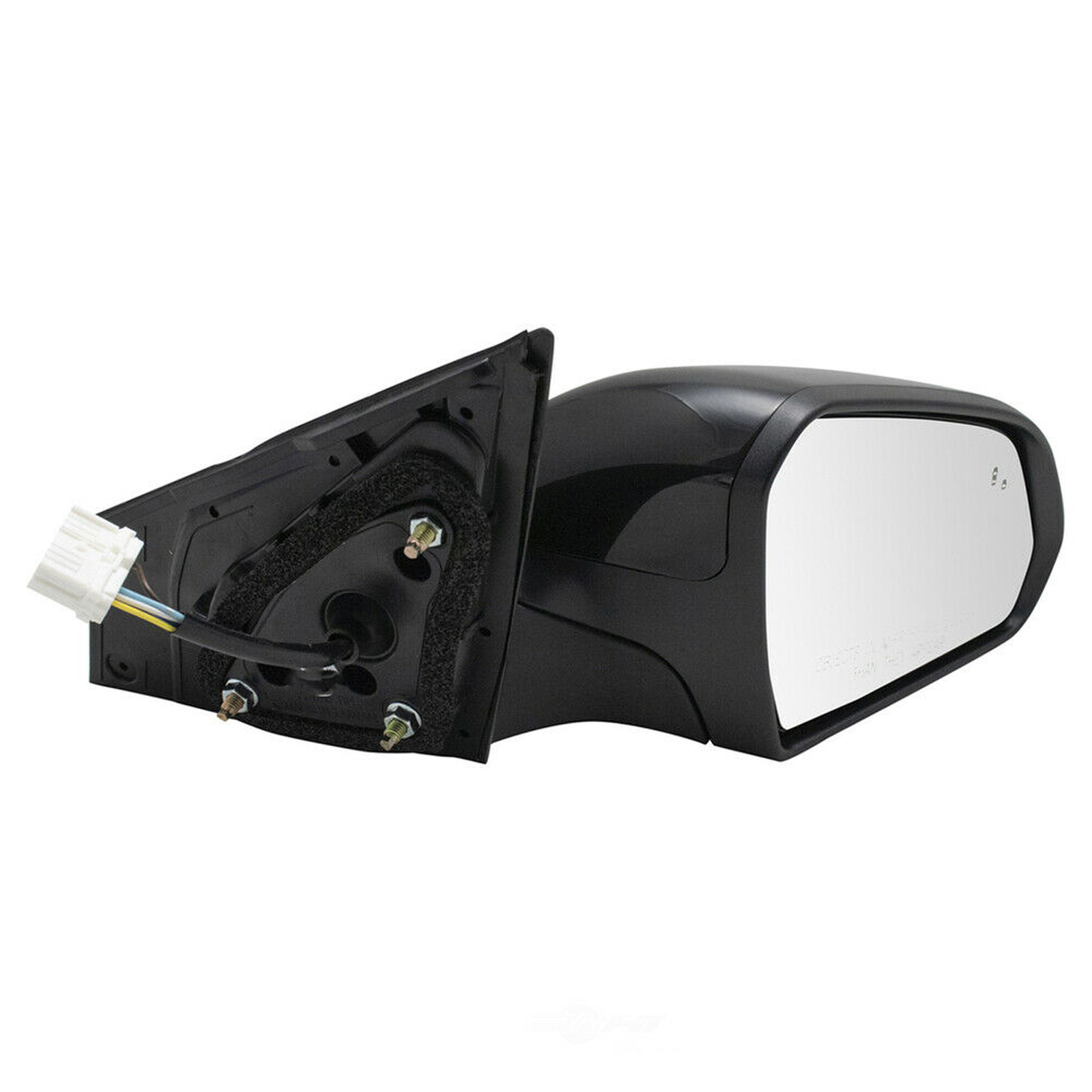 HY1321237 hyundai sonata 2018 2019 right side mirror power textured with blind spot hy1321 3
