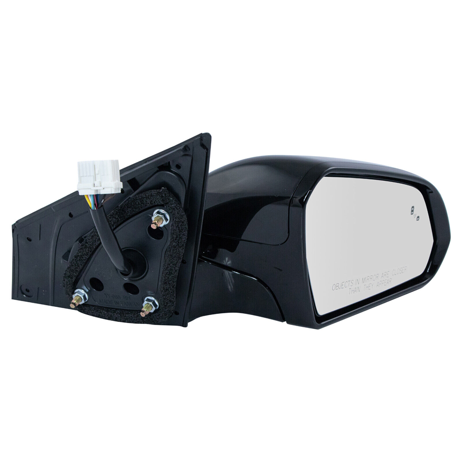 HY1321239 hyundai sonata 2018 2019 right side mirror power ptm base with blind spot signal 2