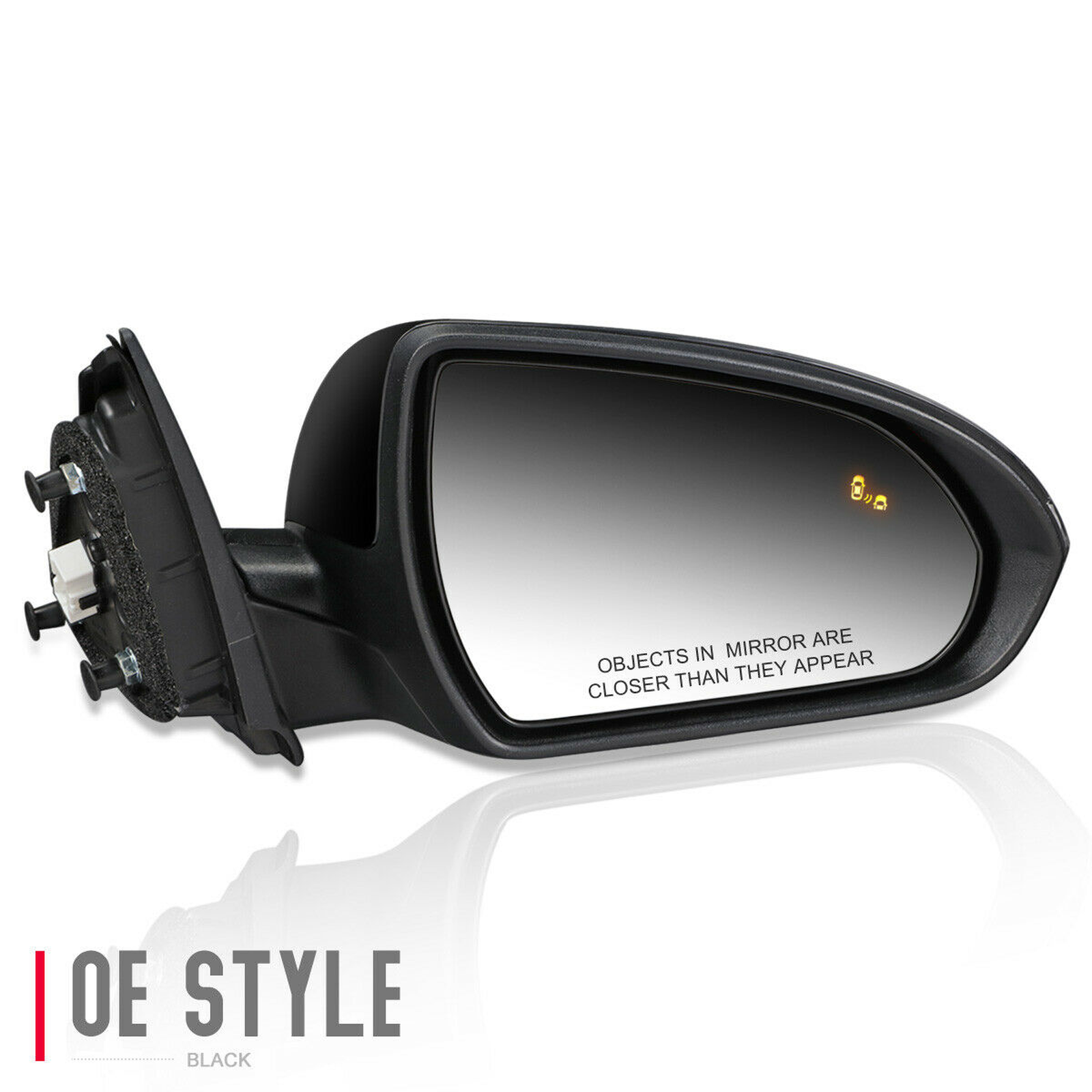 HY1321249 hyundai elantra 2018 2020 right side mirror power ptm htd with blind spot hy1321 1