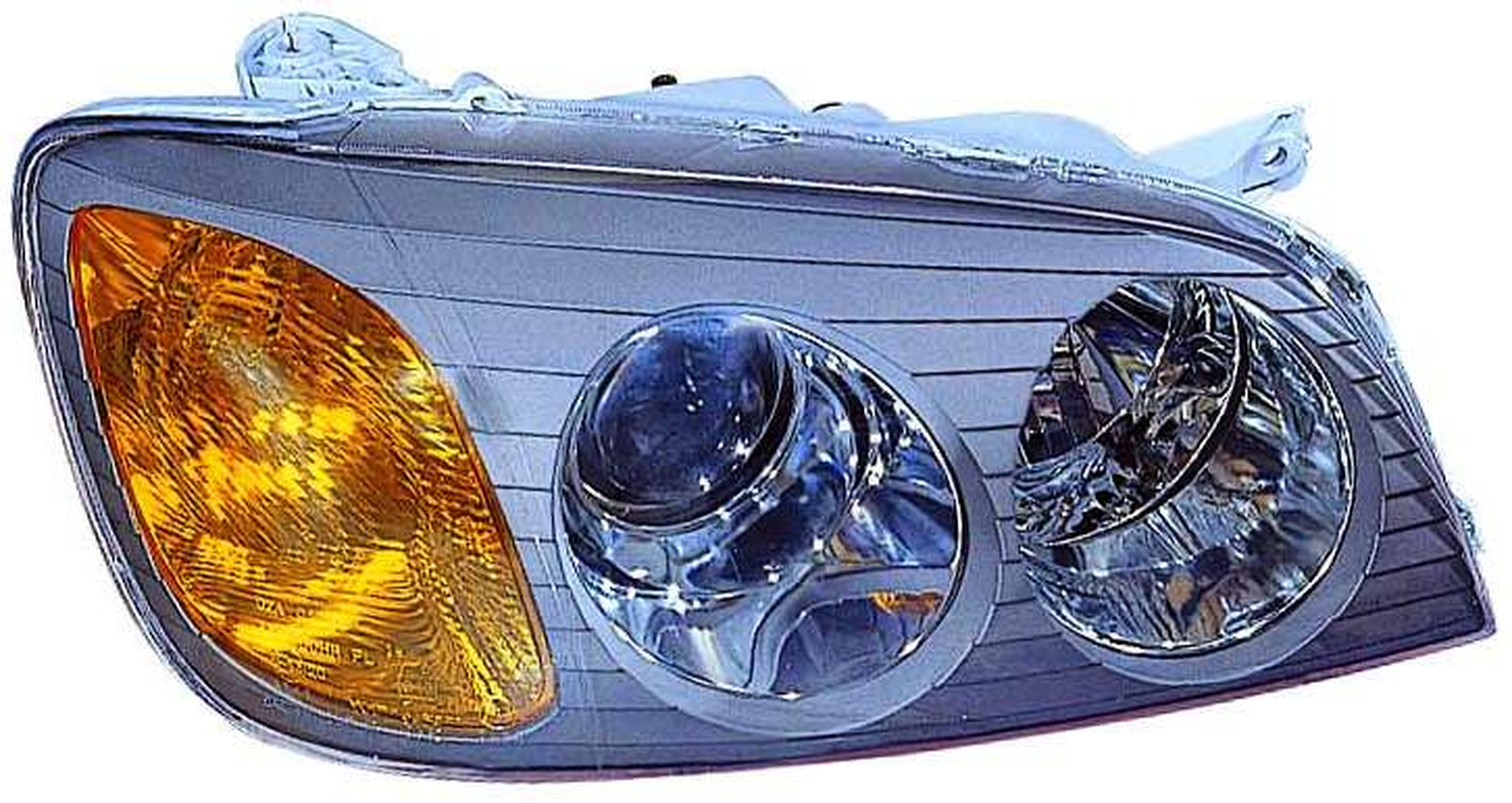 HY2502120 hyundai xg350 2002 2003 left headlight halogen xg 300 01 xg 350 02 03 hq hy25021 1