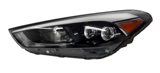 HYUNDAI TUCSON 2016-2021 — HALOGEN HEADLIGHT LH; W/ LED POSITION; TUCSON 2016-2018