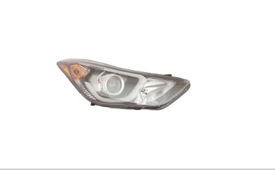 HYUNDAI ELANTRA 2014-2016 — HEADLIGHT RH; KOREA BUILT; W/ LED POSITION; SEDAN 2014-2016/COUPE 2013-2014 (ALSO FIT HY2502186)