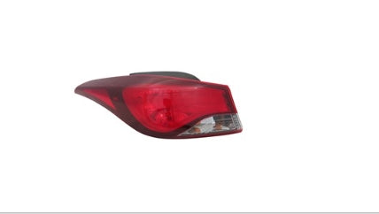HYUNDAI ELANTRA 2014-2016 — OUTER TAIL LIGHT LH; W/O LED; US BUILT; SEDAN 2014-2016 CAPA