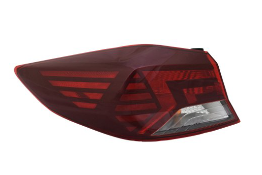 HYUNDAI ELANTRA 2019-2020 — BULB TYRE OUTER TAIL LIGHT LH; USA BUILT; SEDAN 2019-2020