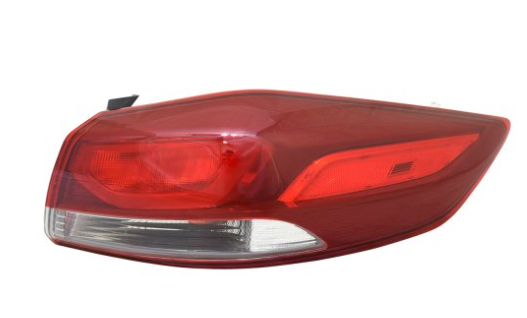 HYUNDAI ELANTRA 2017-2018 — OUTER TAIL LIGHT RH; KOREA BUILT; W/O LED; SEDAN 2017-2018