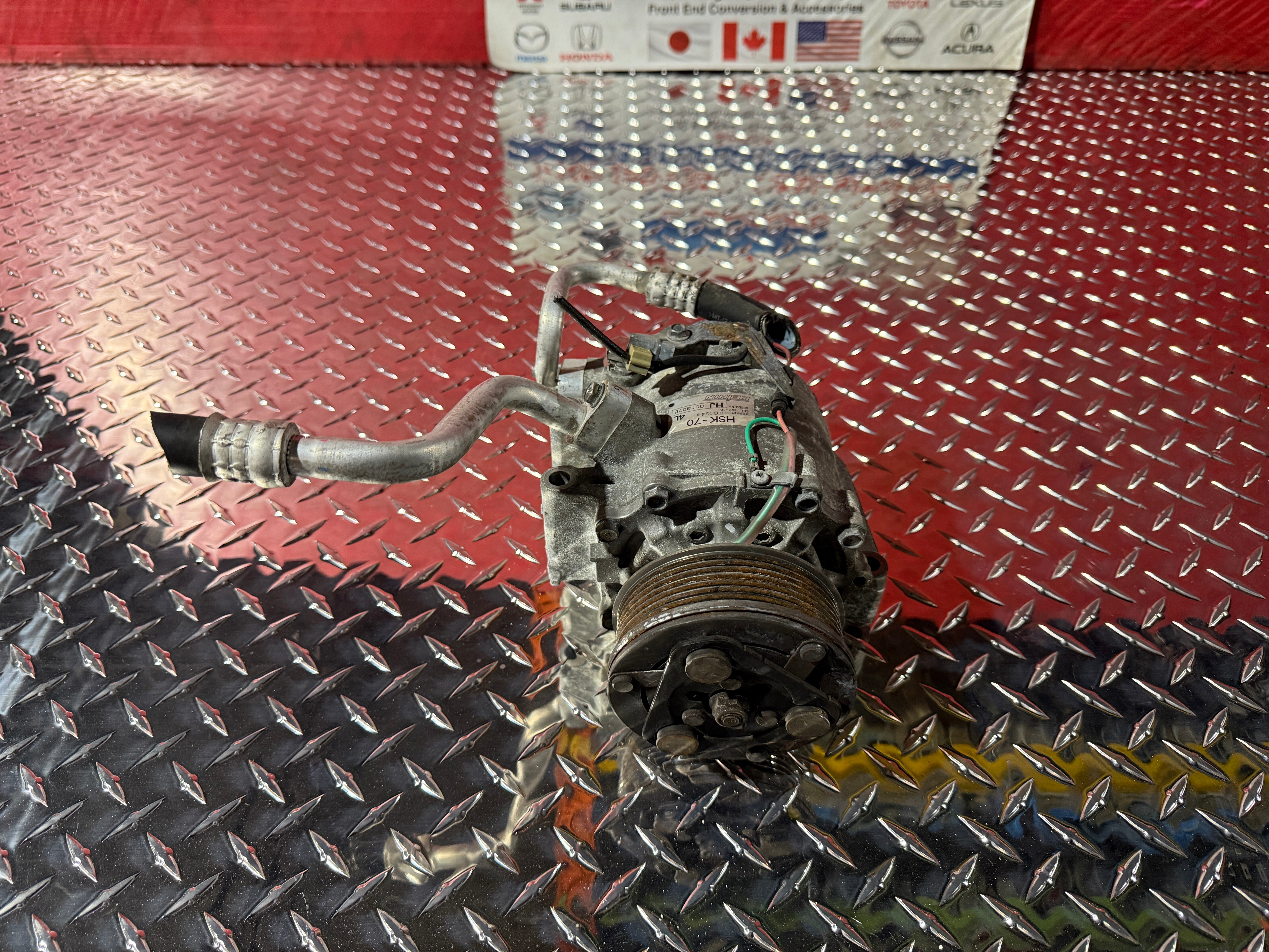 JDM Honda Civic OEM AC Compressor 1.8L 2006-2011 Air Conditioning Pump Assembly Used