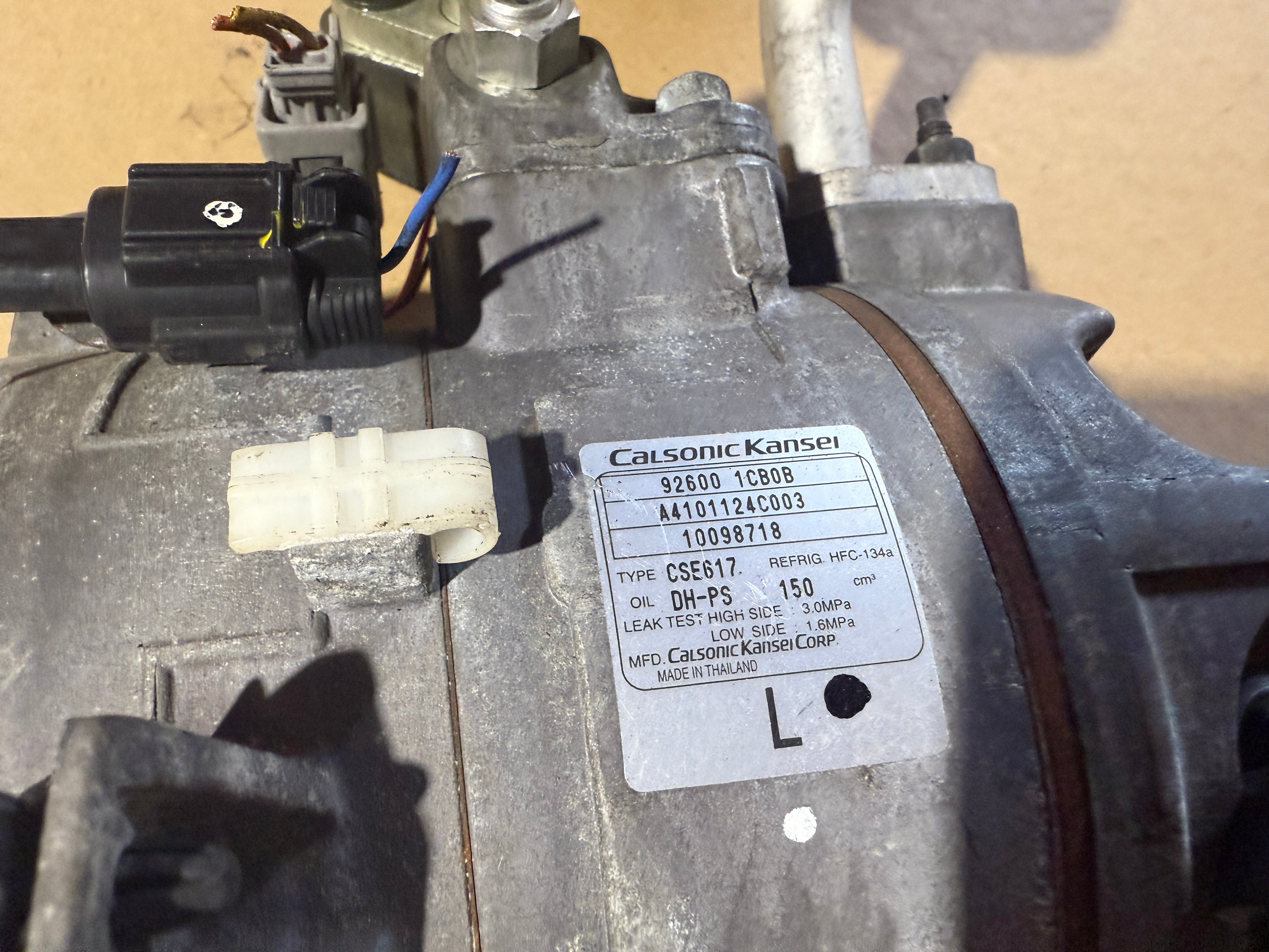 JDM OEM Nissan Infiniti G37 EX37 FX37 G25 FX50 M37 M56 Q40 2009 2010 2011 2012 2013 2014 2015 AC Compressor Assembly Air Conditioning