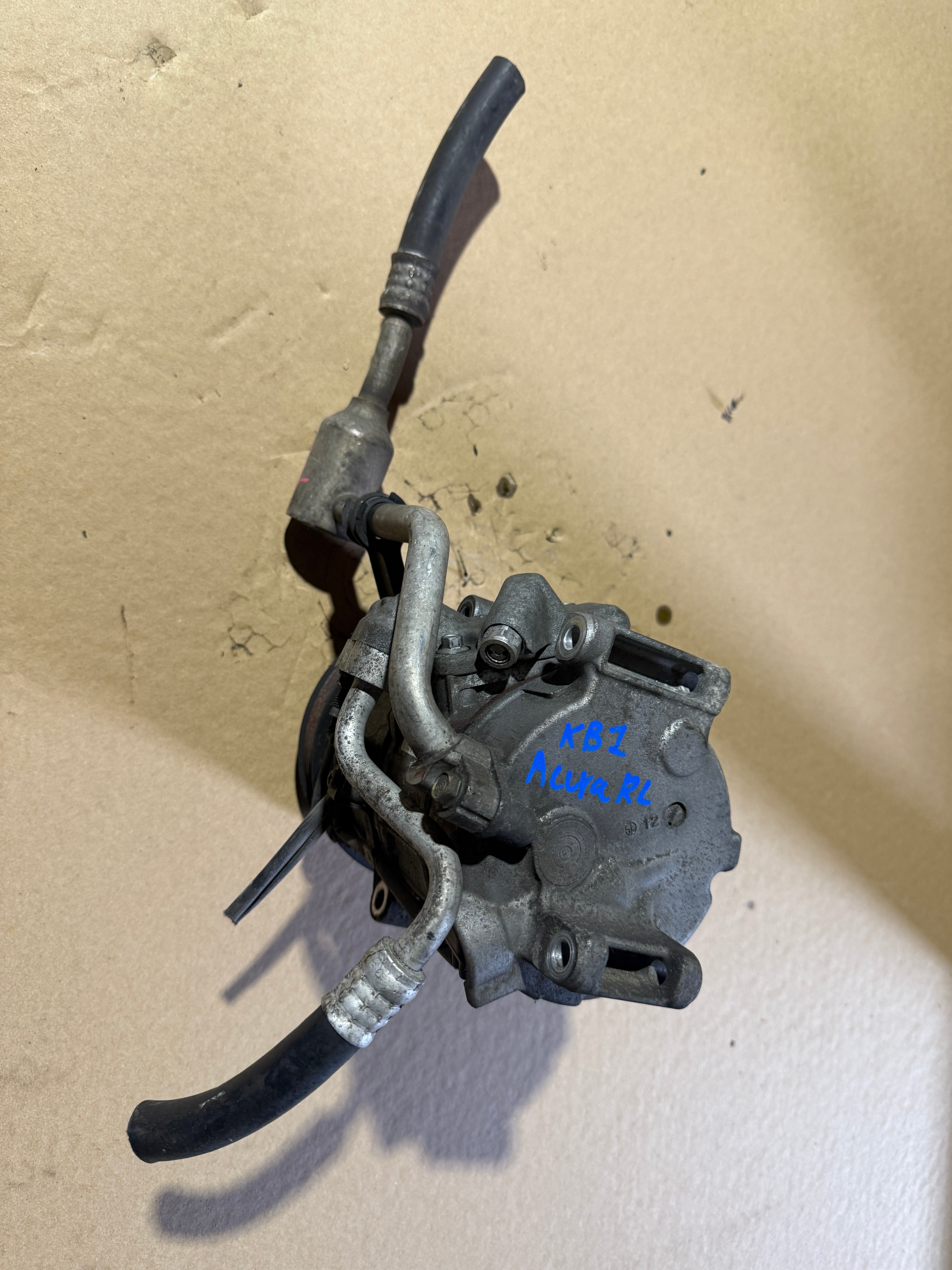 OEM A/C Compressor Used Tested Acura RL 2005 2006 2007 2008 JDM