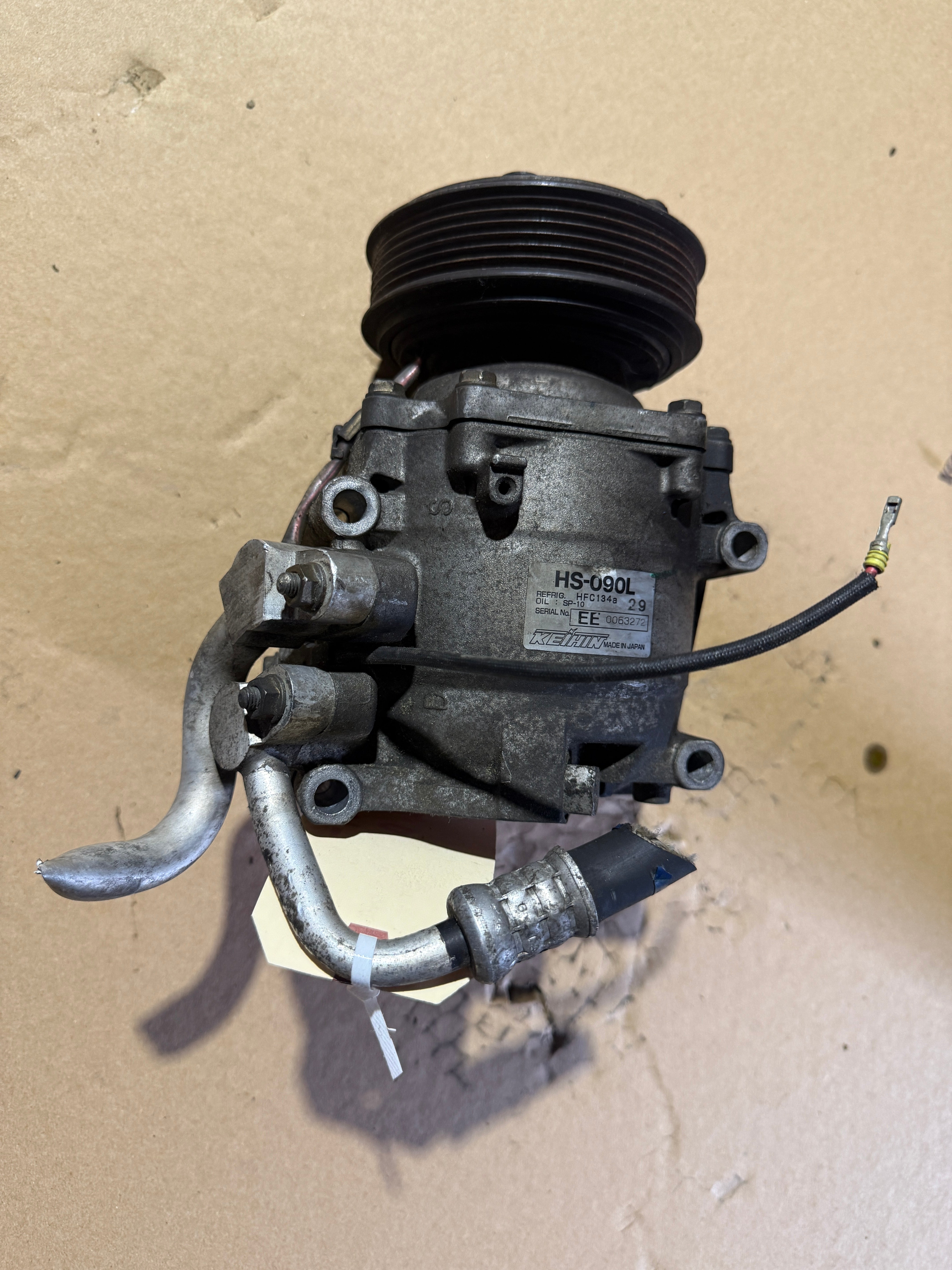 Honda Civic OEM 2001-2005 1.7L D17A D17 A/C AC Compressor Conditioning Unit Assembly Acura El JDM