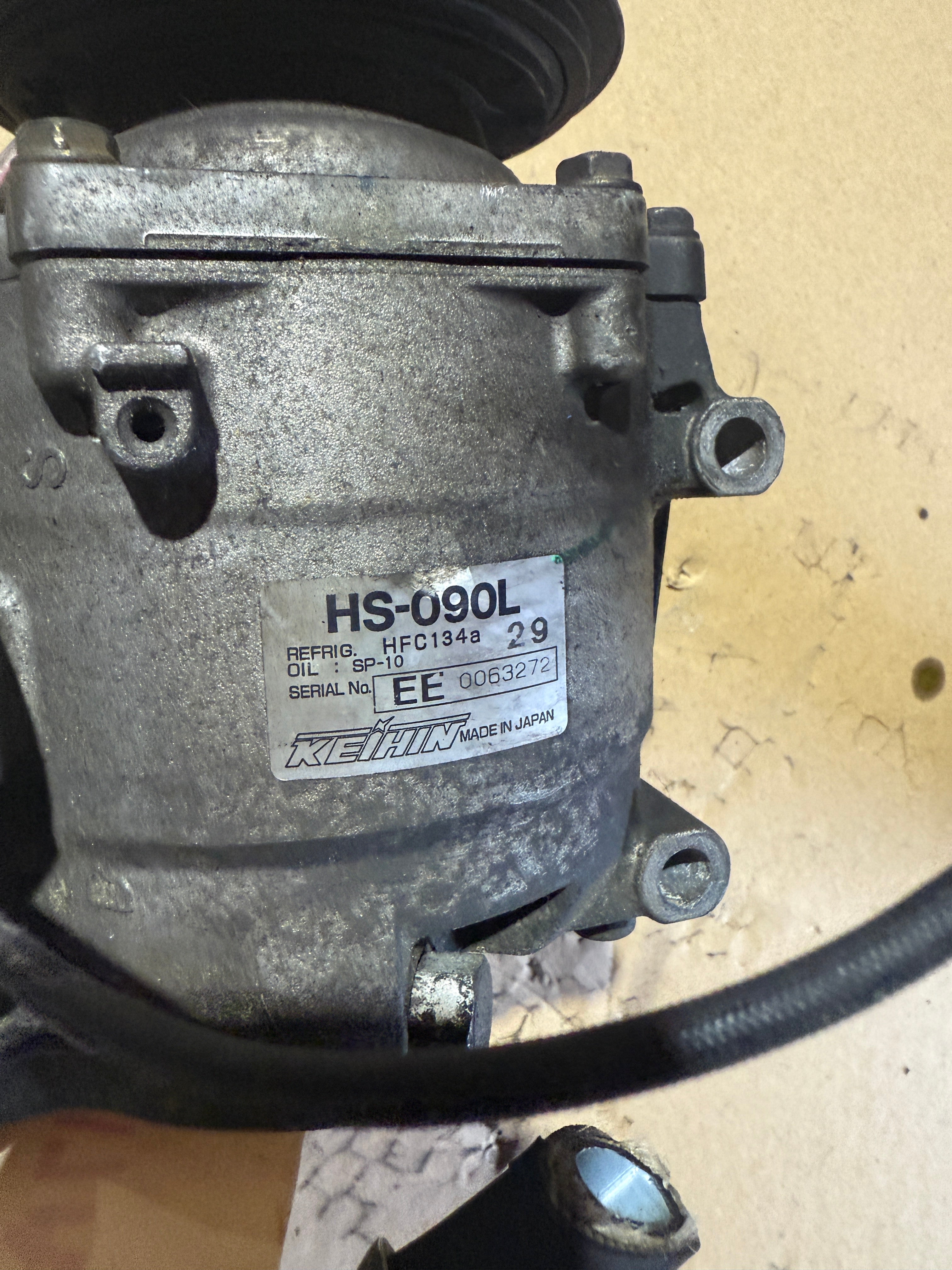 Honda Civic OEM 2001-2005 1.7L D17A D17 A/C AC Compressor Conditioning Unit Assembly Acura El JDM