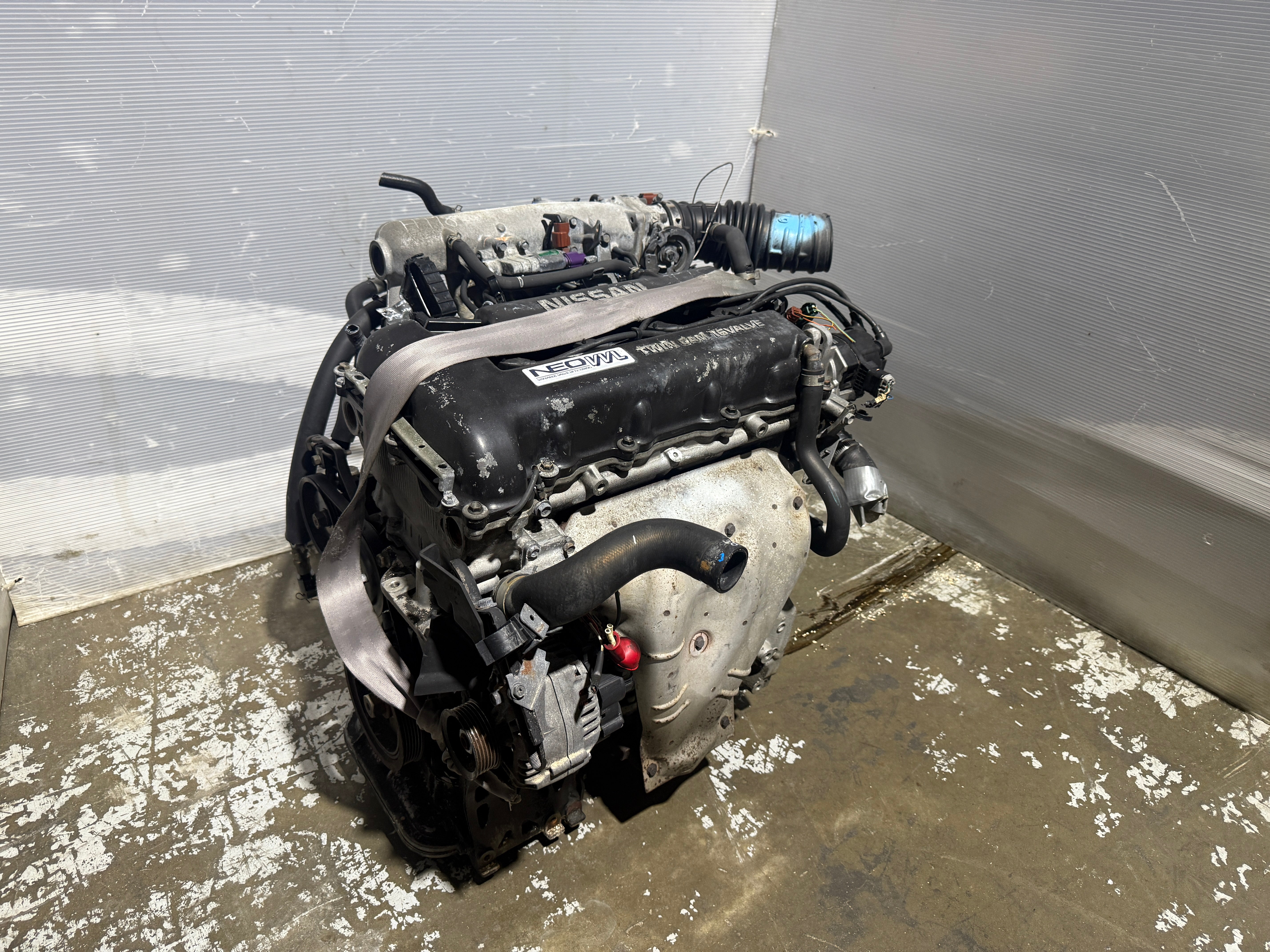JDM Nissan Primera Sentra 200SX SR20 SR20VE Neo VVL Engine 2.0L 4-Cylinder Motor