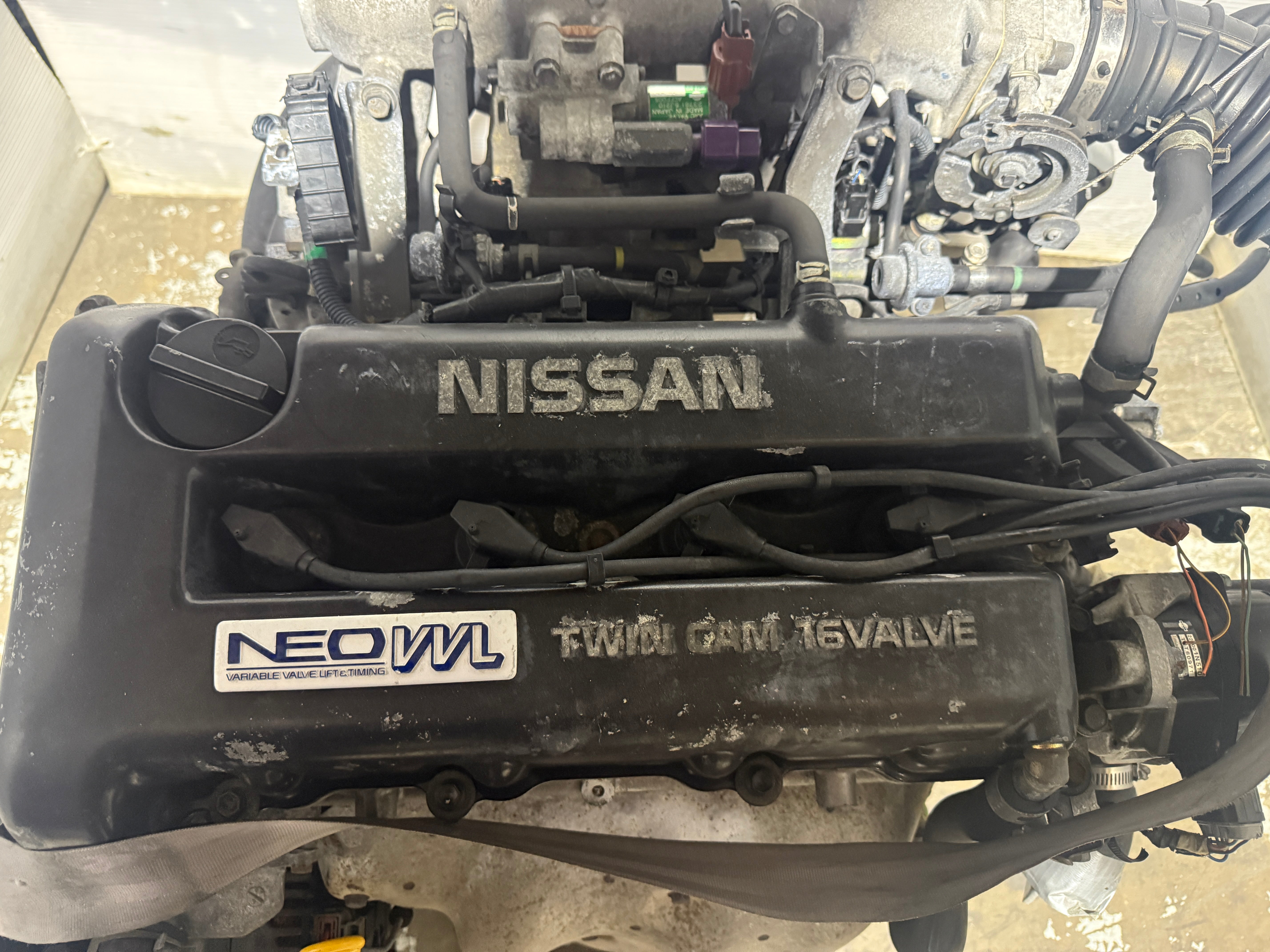 JDM Nissan Primera Sentra 200SX SR20 SR20VE Neo VVL Engine 2.0L 4-Cylinder Motor