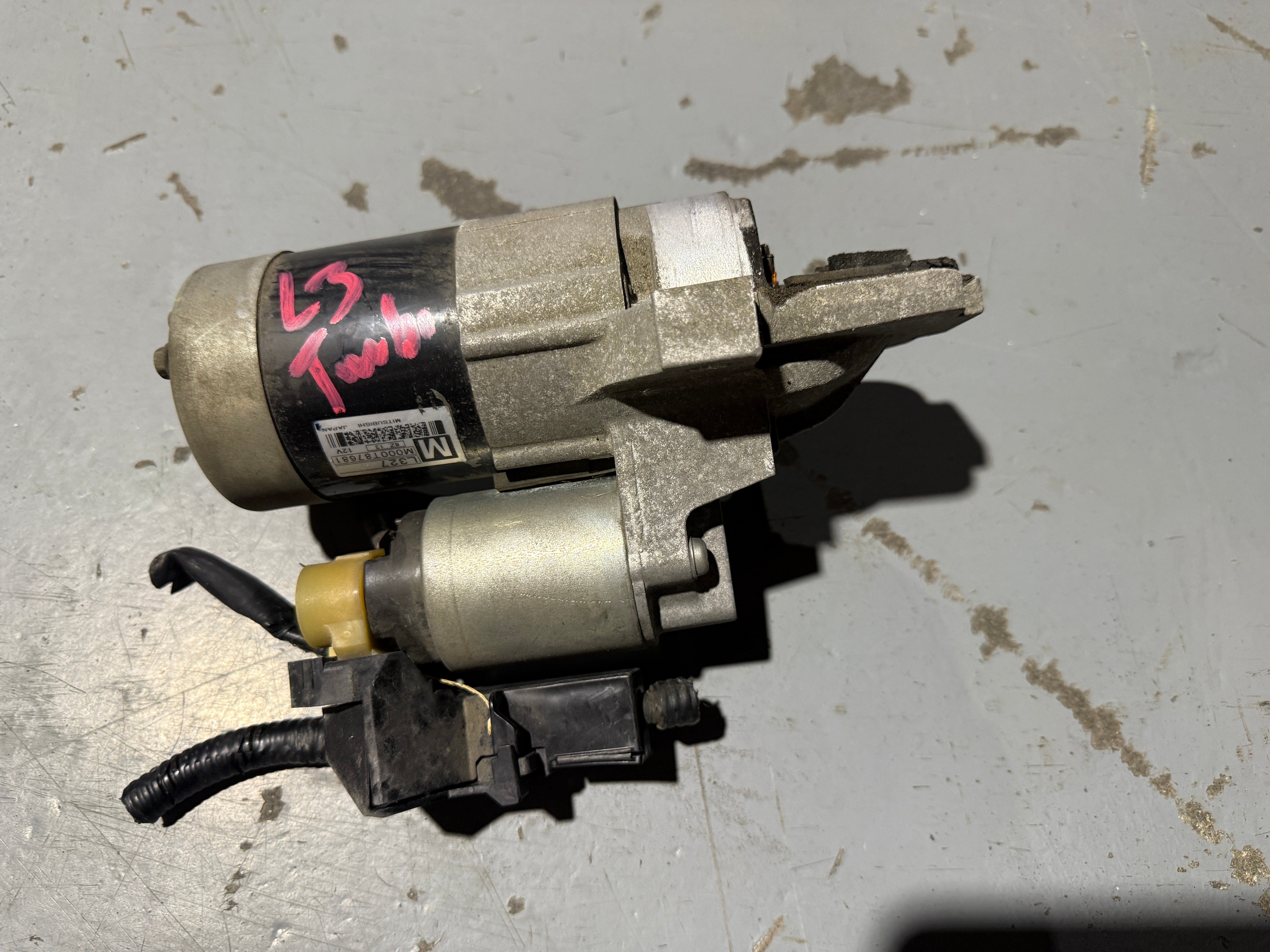 JDM Mazda L3 2.3L Turbo Starter Motor | Mazdaspeed 3, Mazda 3, 5, 6 & CX-7 2010-2015
