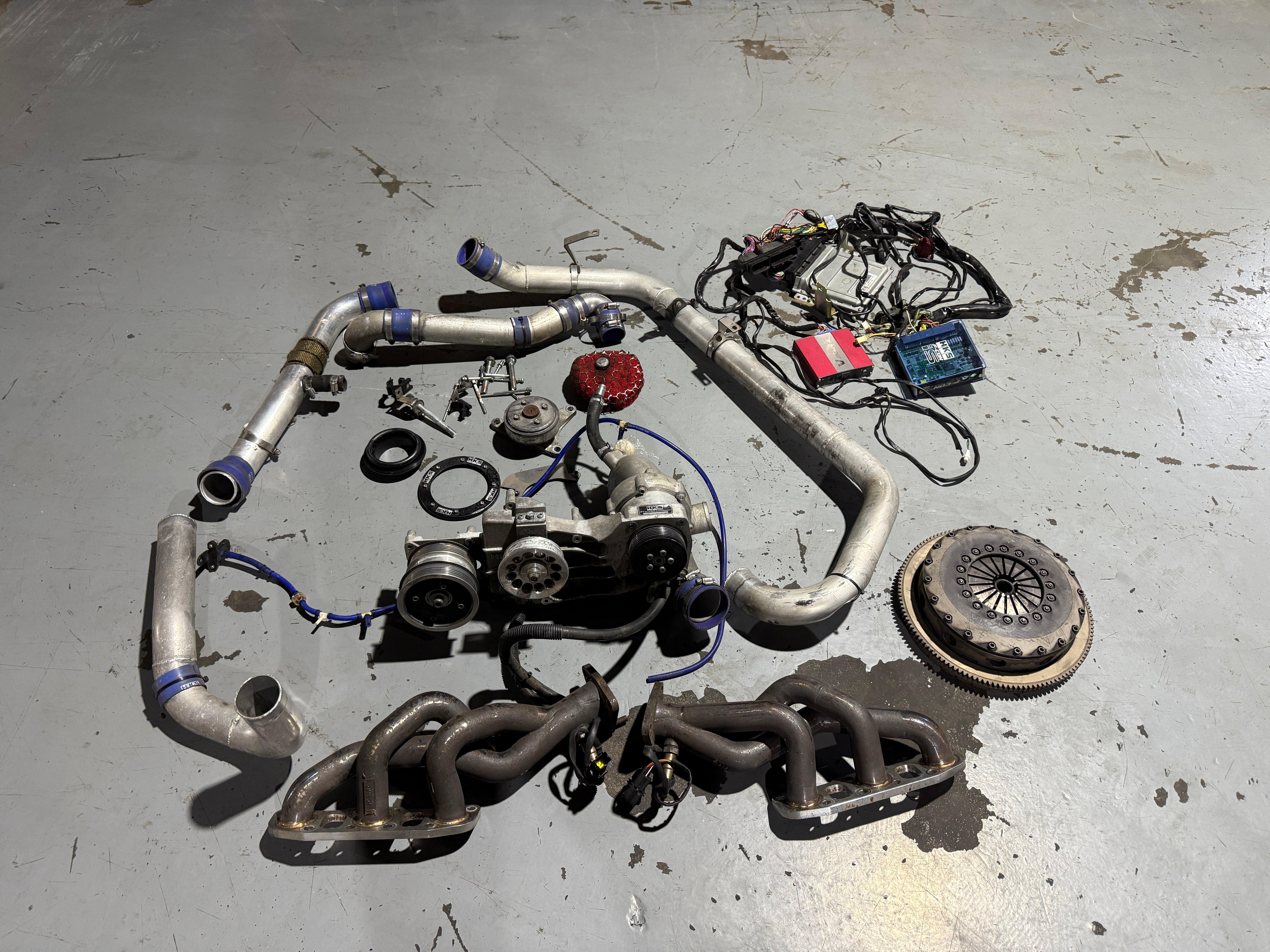 JDM Nissan 350z Infiniti G35 Rev Up Complete Turbo & HKS ECU Upgrade Kit VQ35DE HKS Turbocharger