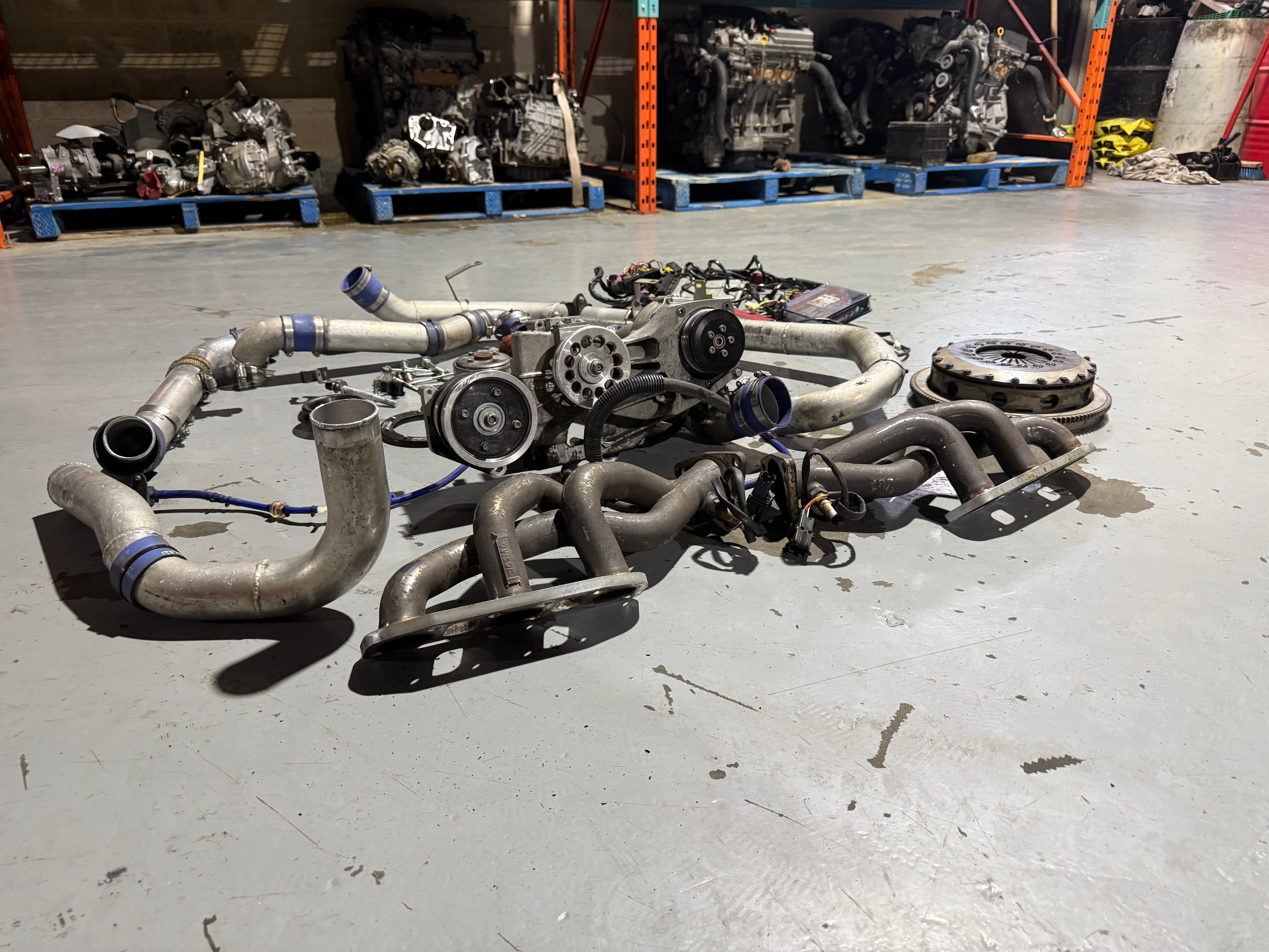JDM Nissan 350z Infiniti G35 Rev Up Complete Turbo & HKS ECU Upgrade Kit VQ35DE HKS Turbocharger