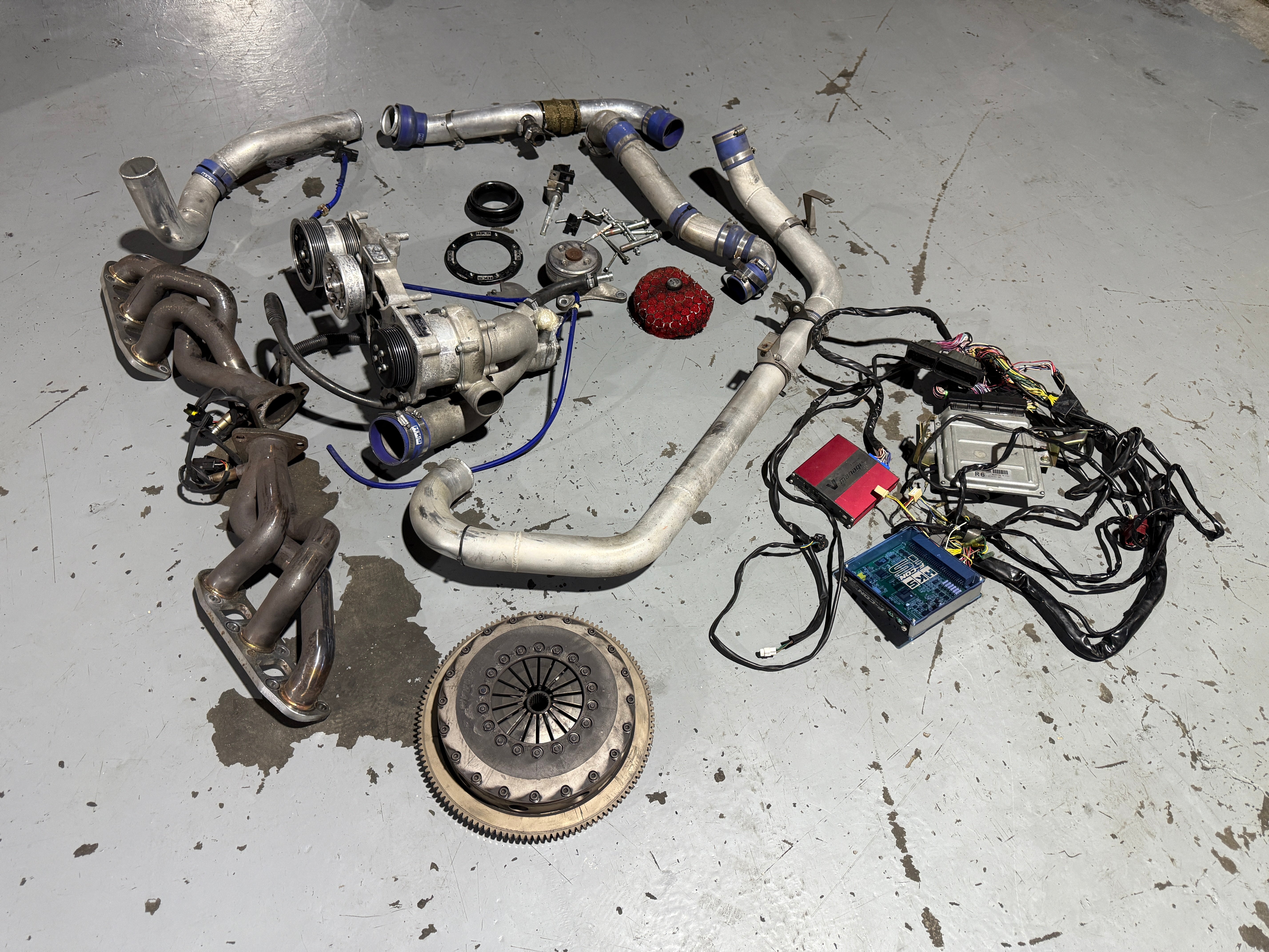 JDM Nissan 350z Infiniti G35 Rev Up Complete Turbo & HKS ECU Upgrade Kit VQ35DE HKS Turbocharger
