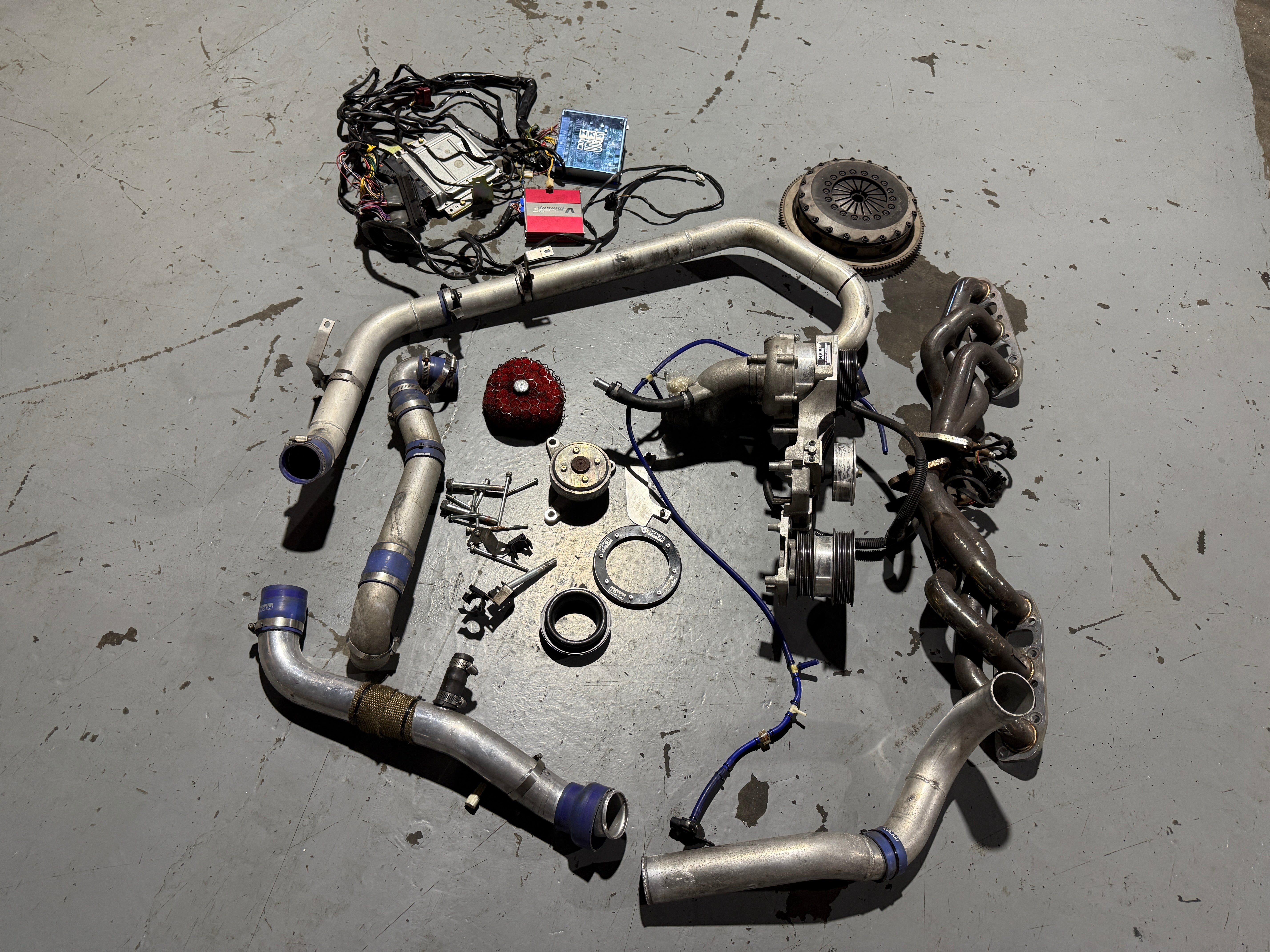 JDM Nissan 350z Infiniti G35 Rev Up Complete Turbo & HKS ECU Upgrade Kit VQ35DE HKS Turbocharger