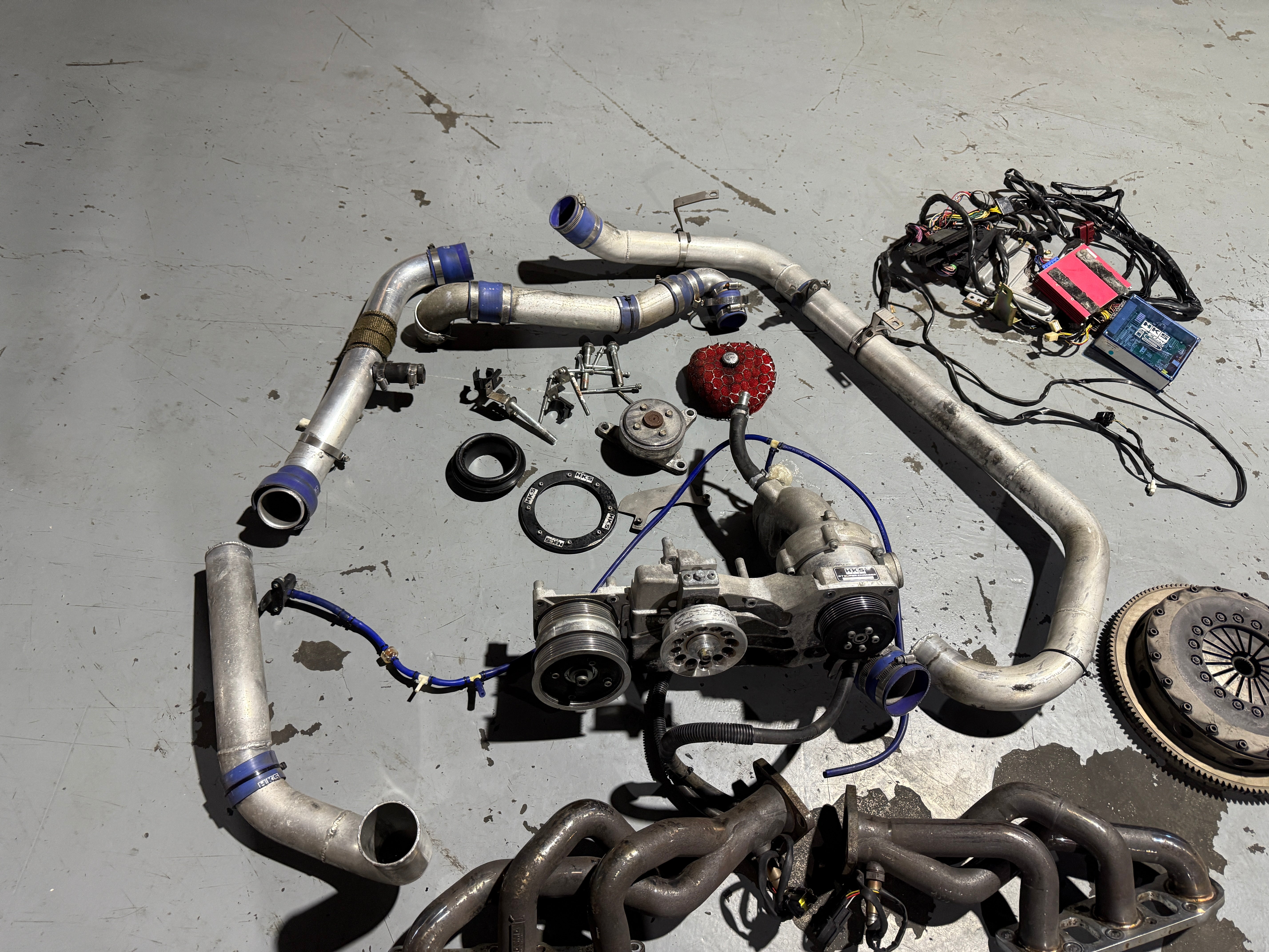JDM Nissan 350z Infiniti G35 Rev Up Complete Turbo & HKS ECU Upgrade Kit VQ35DE HKS Turbocharger