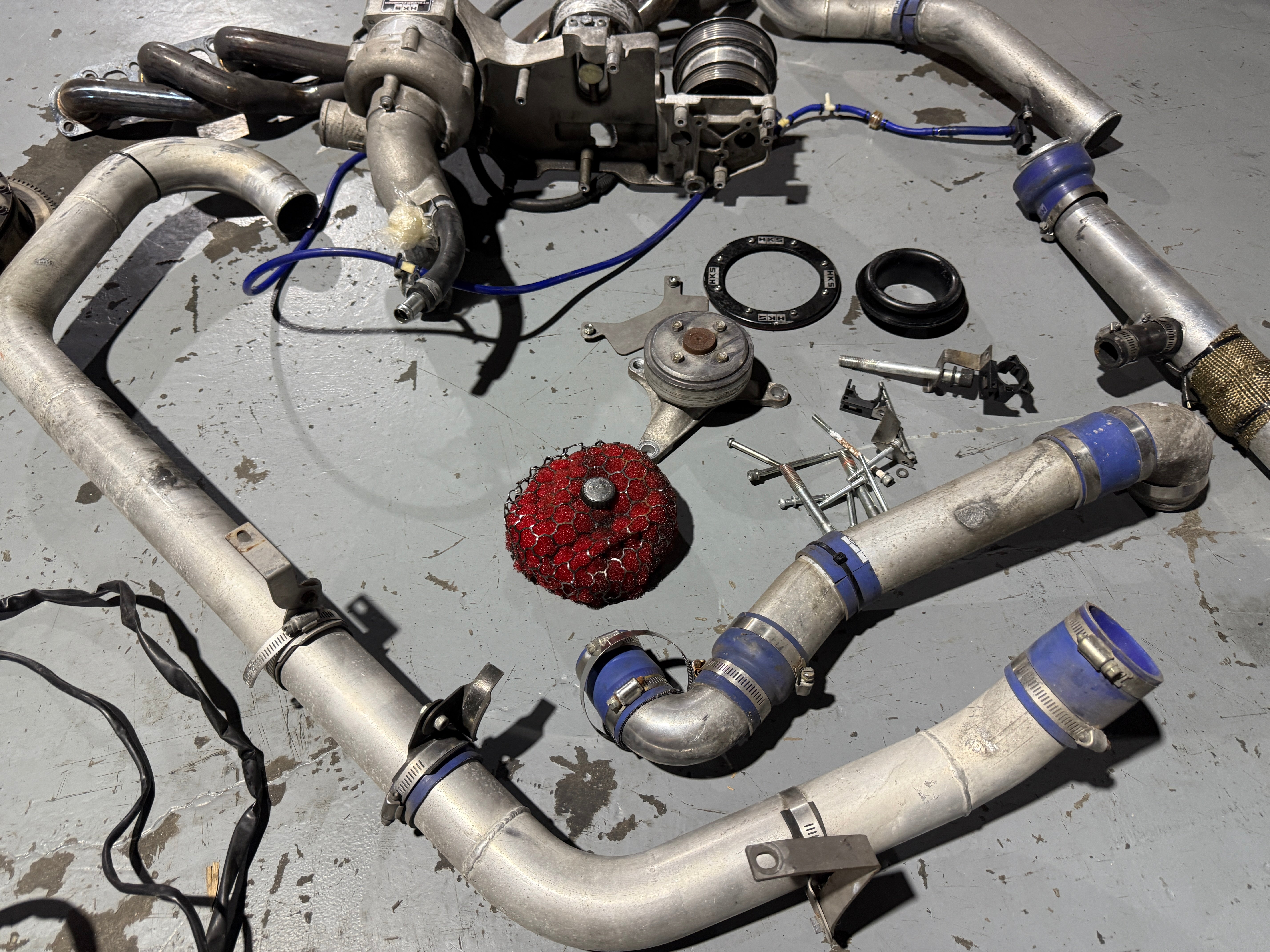 JDM Nissan 350z Infiniti G35 Rev Up Complete Turbo & HKS ECU Upgrade Kit VQ35DE HKS Turbocharger