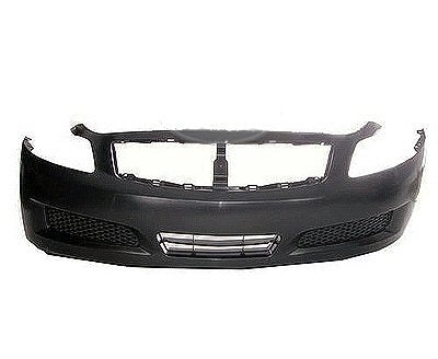 INFINITI G35 2007-2008 — FR BUMPER PRIMED ; W/O SPORT PKG/TECHNOLOGY PKG; G35 SEDAN 07-08/G37 SEDAN 09