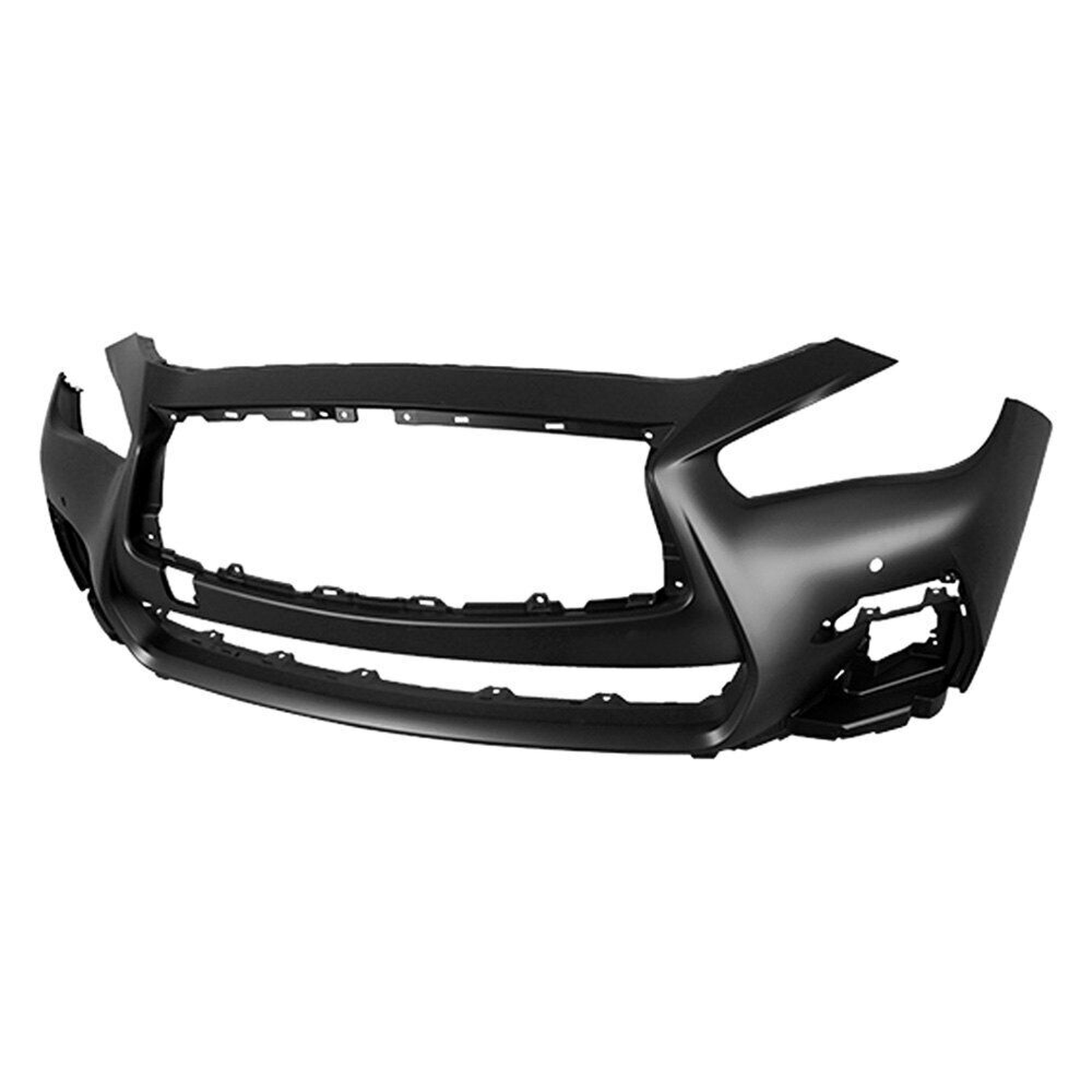 IN1000283 infiniti q50 2018 2024 bumper front primed with sensor sport red sport signature 1