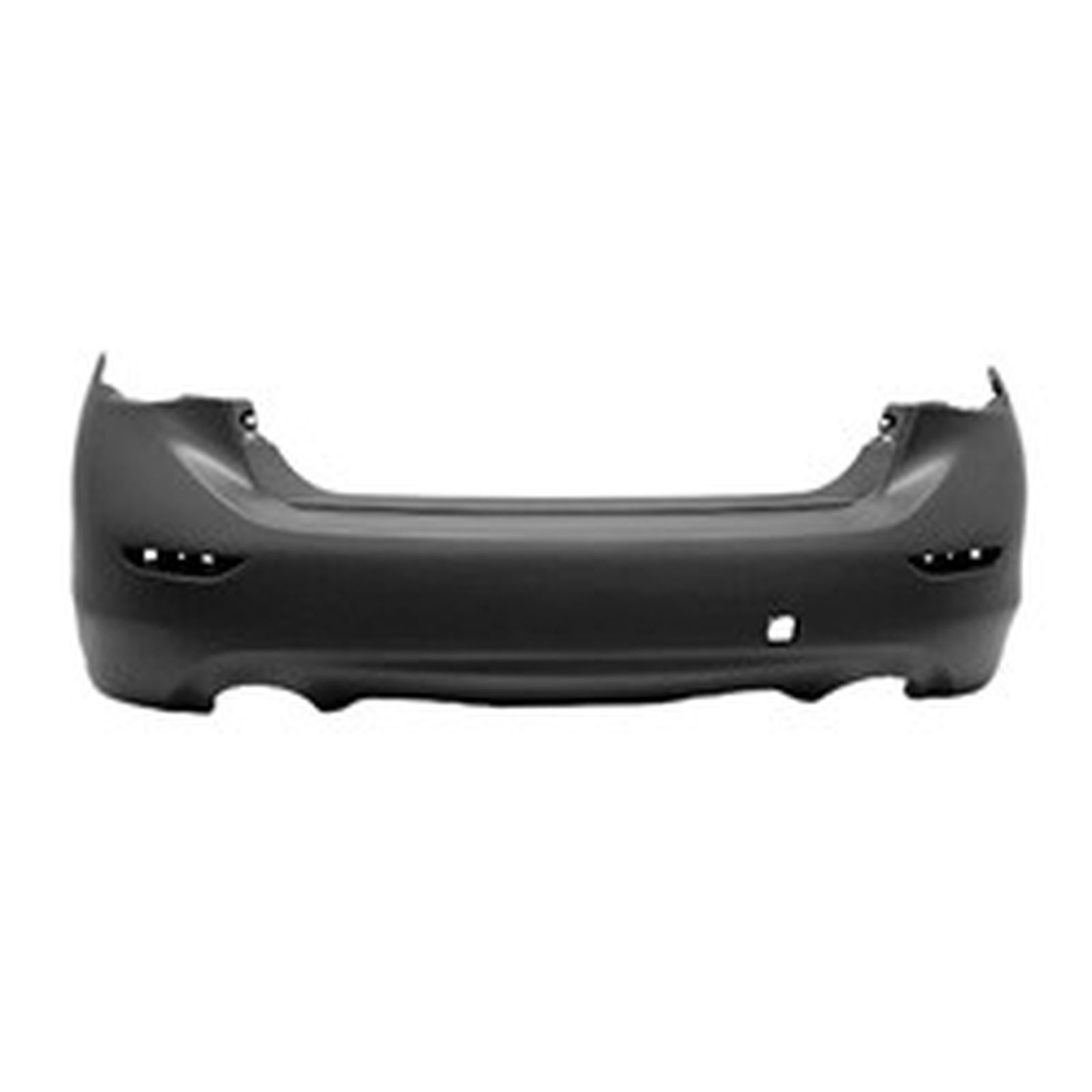 IN1100152 infiniti q50 2014 2017 bumper rear primed without sensor in1100152 1
