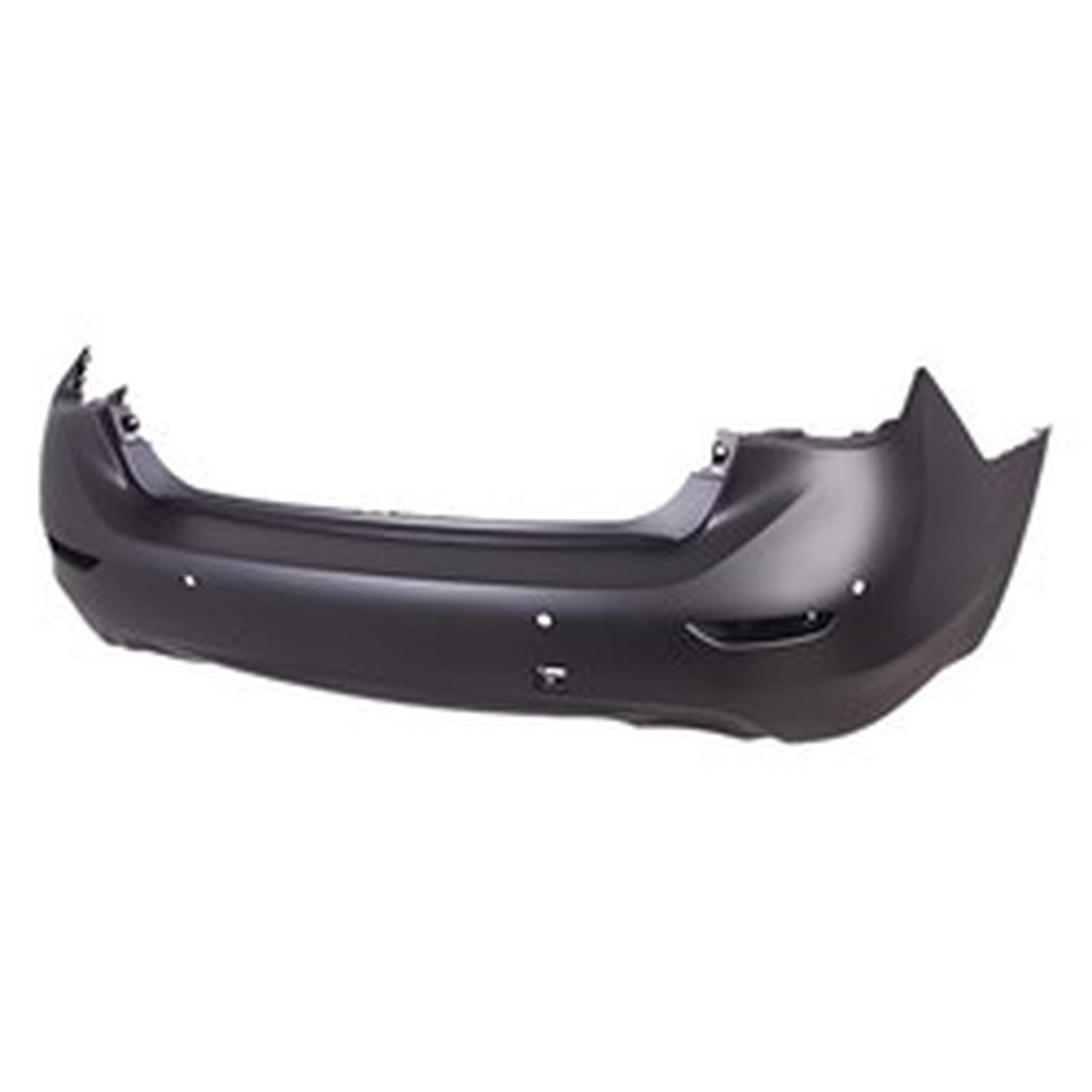 IN1100153 infiniti q50 2014 2017 bumper rear primed with sensor hole in1100153 1