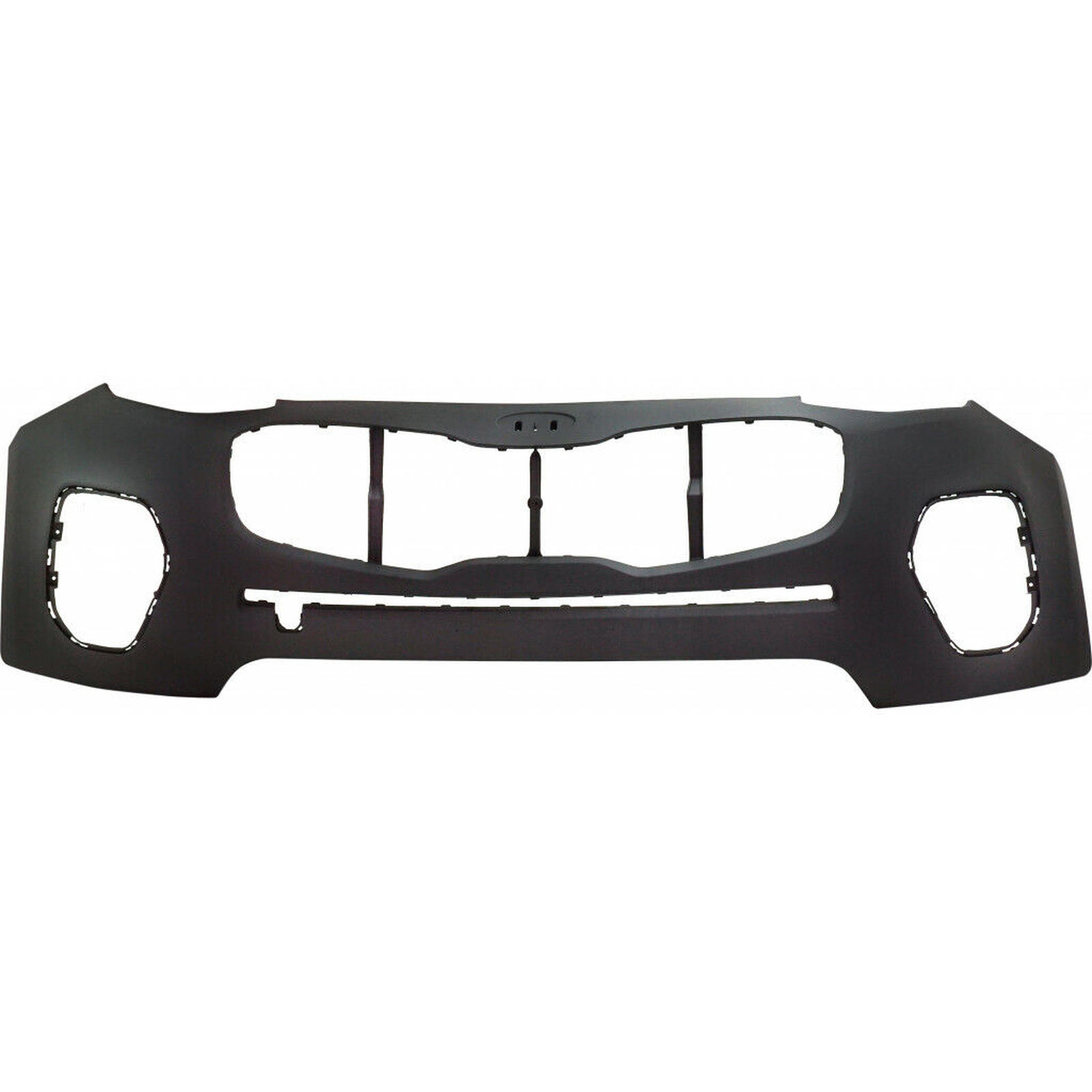 KI1000184 kia sportage 2017 2019 bumper front primed without sensor fwd model ki1000184 1