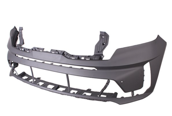 KIA SORENTO 2021-2023 — FRONT BUMPER PRIMED; W/ 2 SENSORS; FOR GAS 1-PIECE; 2021-2023 CAPA