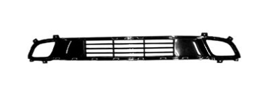 KIA FORTE 2017-2018 — FRONT BUMPER GRILLE; PAINTED BLACK; FOR SEDAN EX/S; FORTE 2017-2018