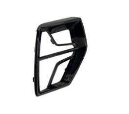 KIA SELTOS 2021-2024 — REAR FOG LIGHT BEZEL LH; PAINTED BLACK; 2024-2025