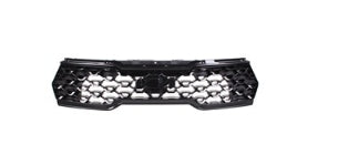 KIA SORENTO 2021-2023 — GRILLE; W/O CAMERA; PAINTED BLACK; FOR 2-PIECE BUMPER GAS MODELS; 2021-2023 CAPA