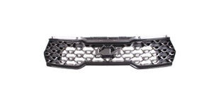 KIA SORENTO 2021-2023 — GRILLE; USE W/ CAMERA; PTD SILVER/BLACK MOLDING; 2022-2023