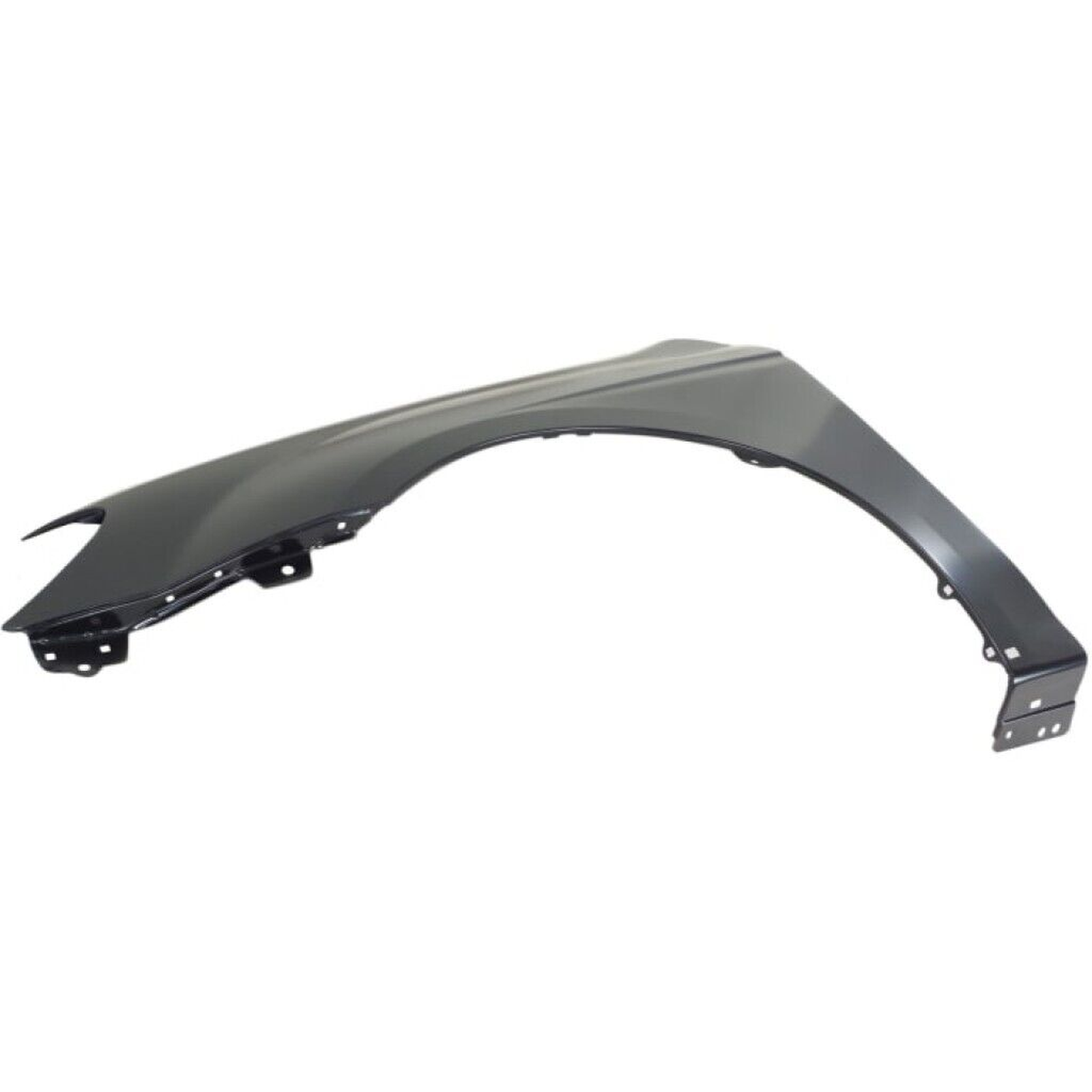 KI1240126 kia spectra 2007 2009 front left fender with moulding hole sx ki1240126 2