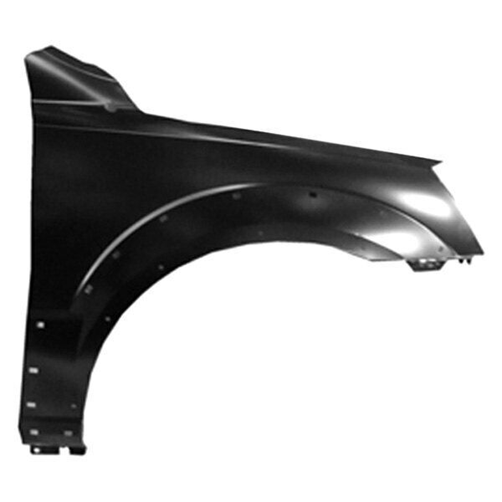 KI1241112 kia sorento 2007 2009 front right fender ex with moulding ki1241112 3