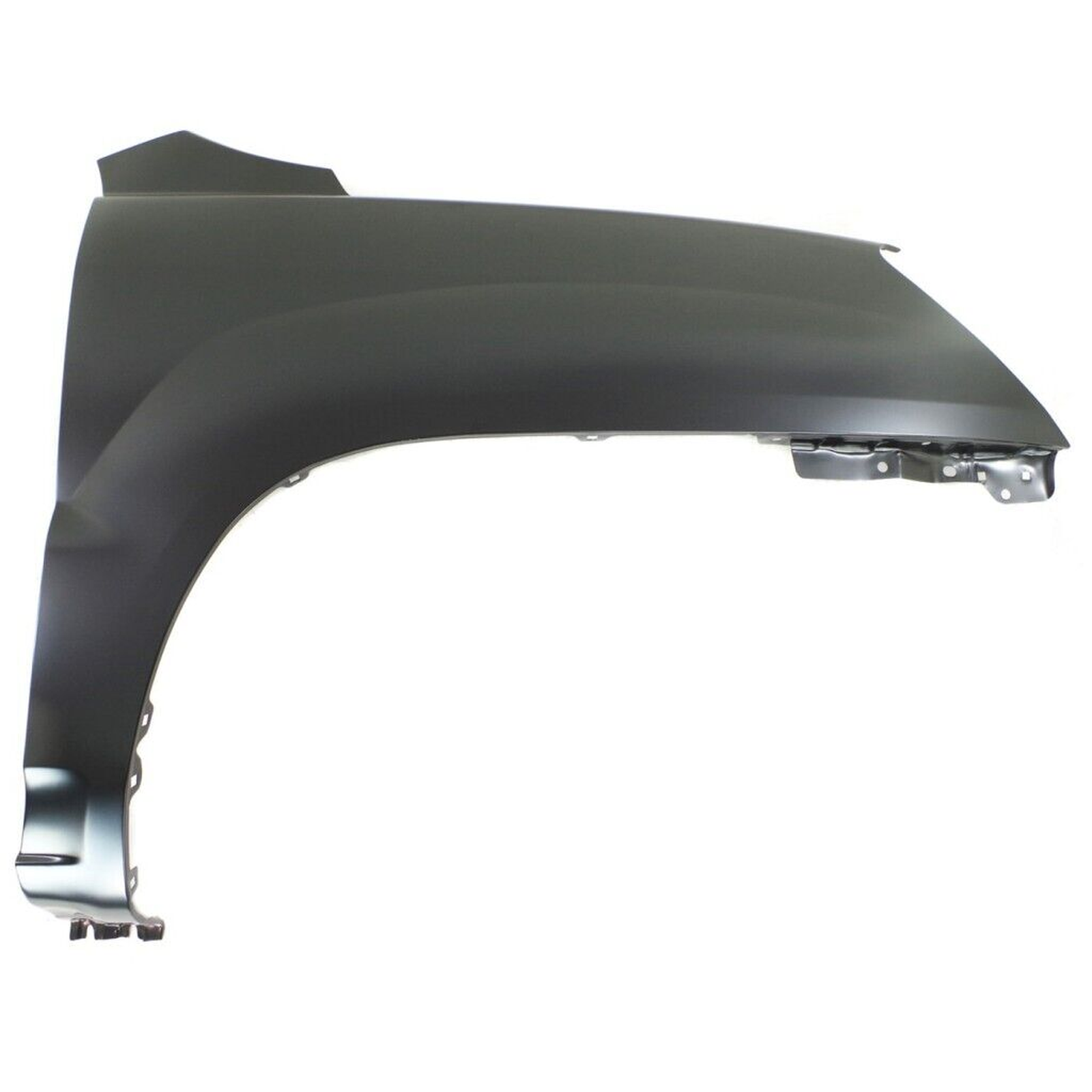 KI1241120 kia sportage 2005 2010 front right fender without moulding hole lx model ki12411 2